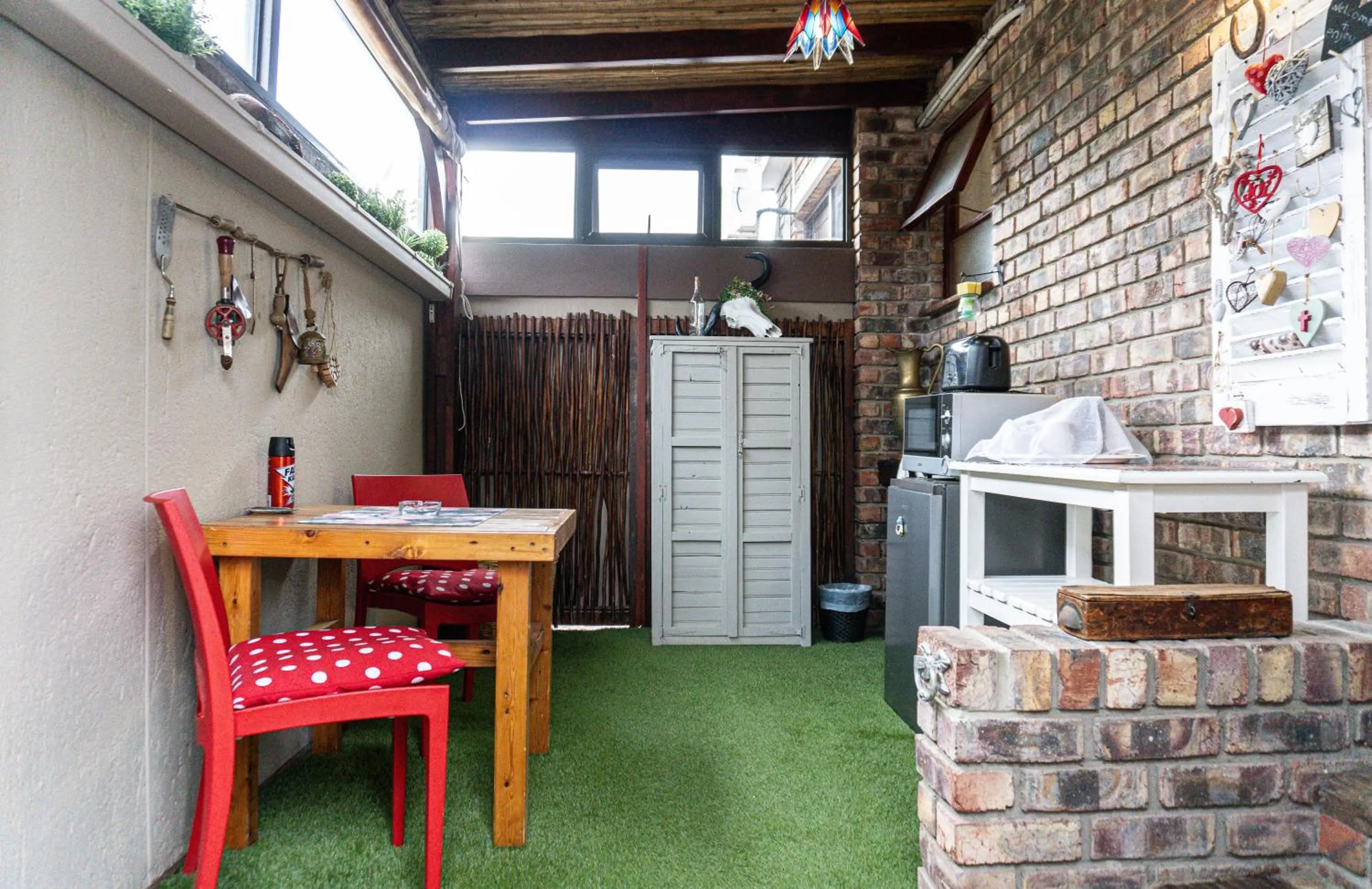 Seating area in Earthbound Guest House