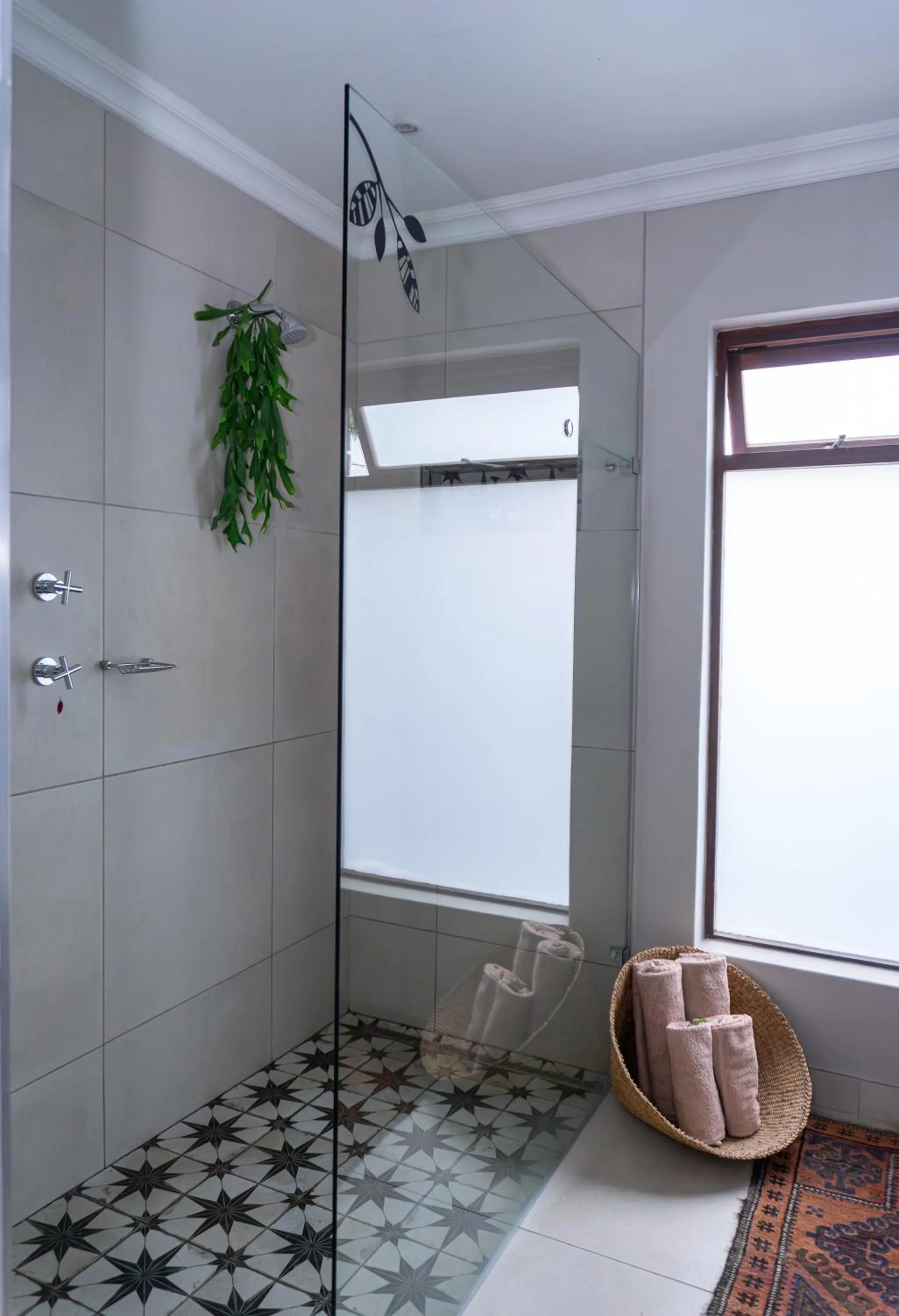 Shower in Earthbound Guest House