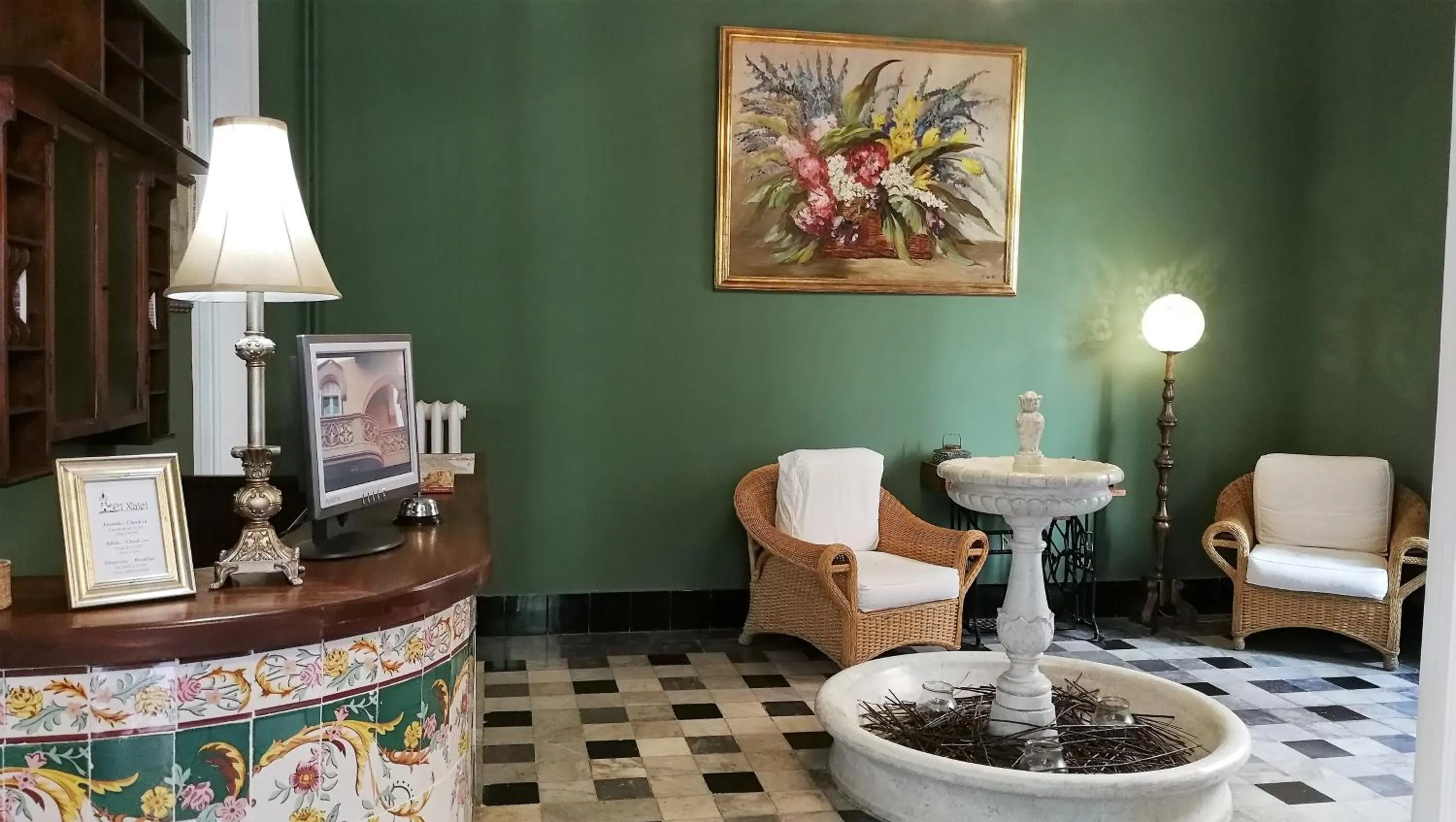 Lobby or reception in Hotel El Xalet