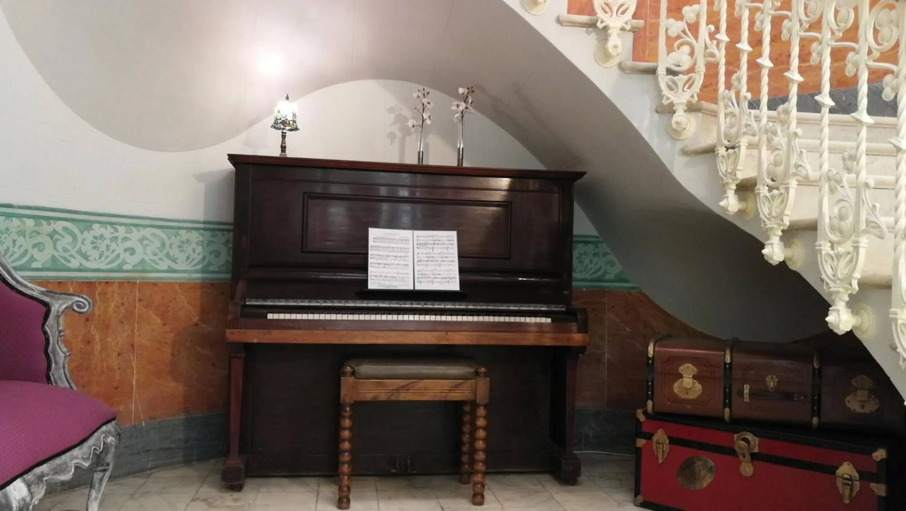 Decorative detail in Hotel El Xalet