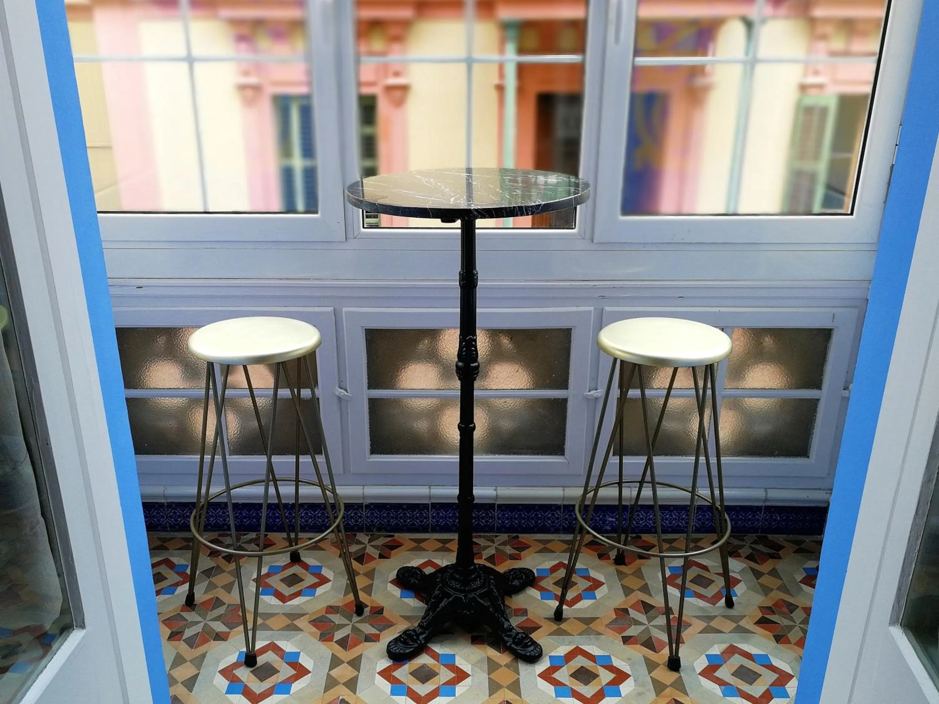 Decorative detail in Hotel El Xalet