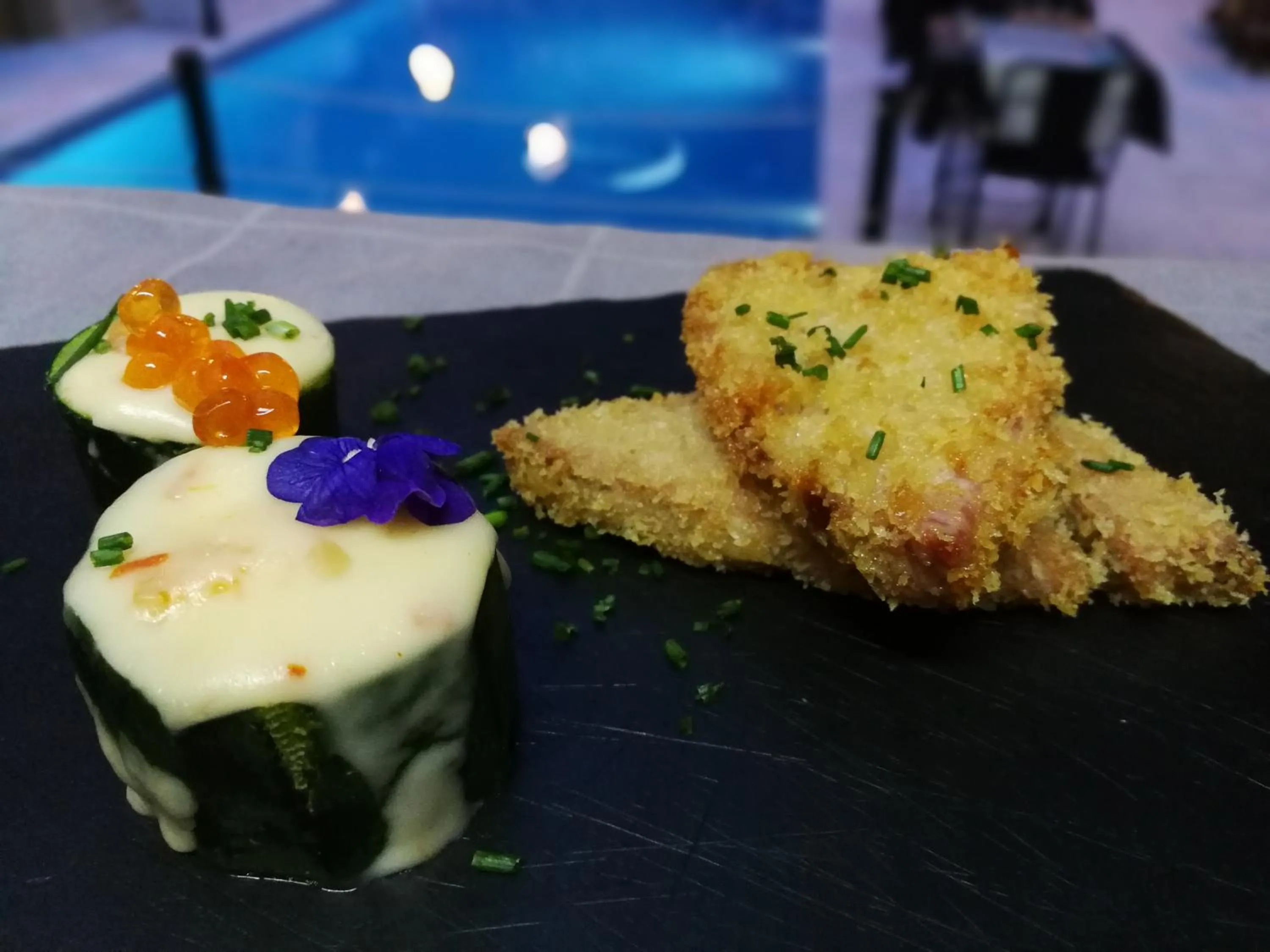 Food and drinks in Hotel El Xalet