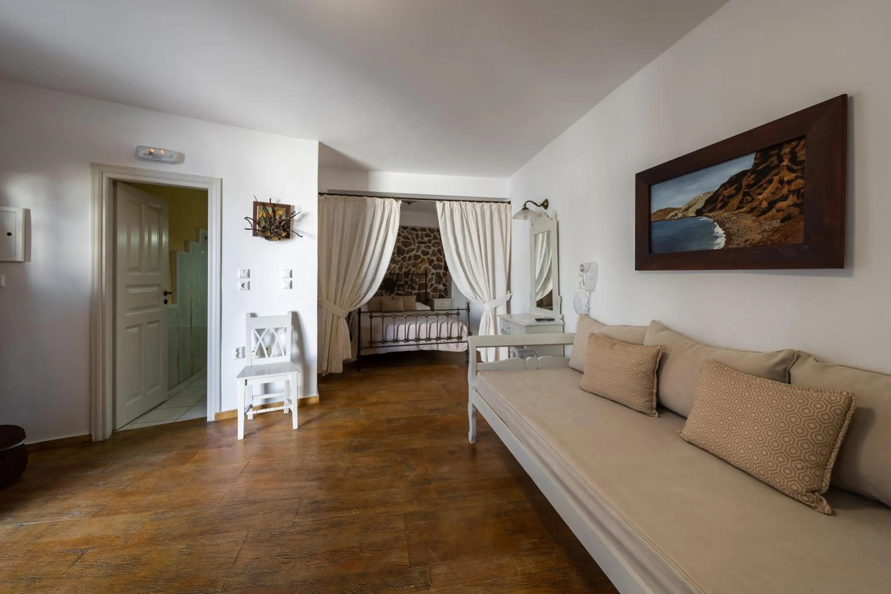 Bed in Smaro Studios