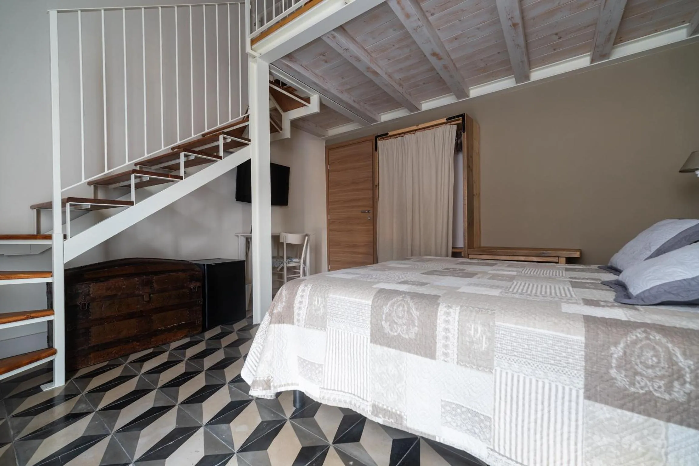 Bed in La corte dei tre