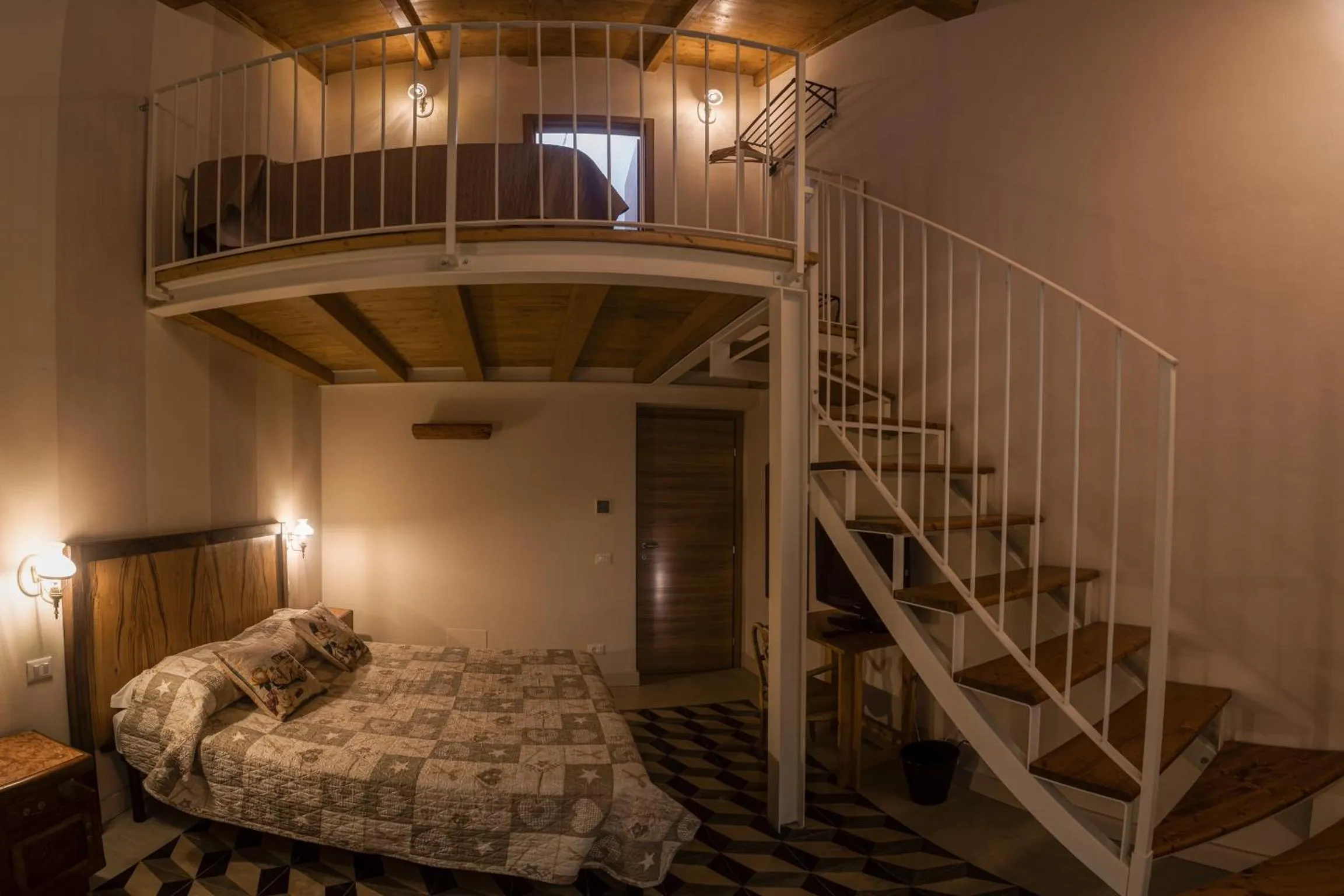 Bed in La corte dei tre