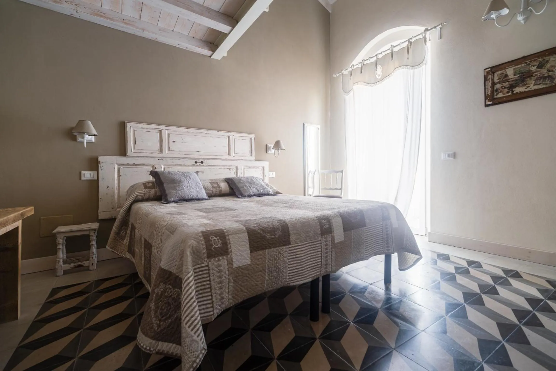 Bed in La corte dei tre