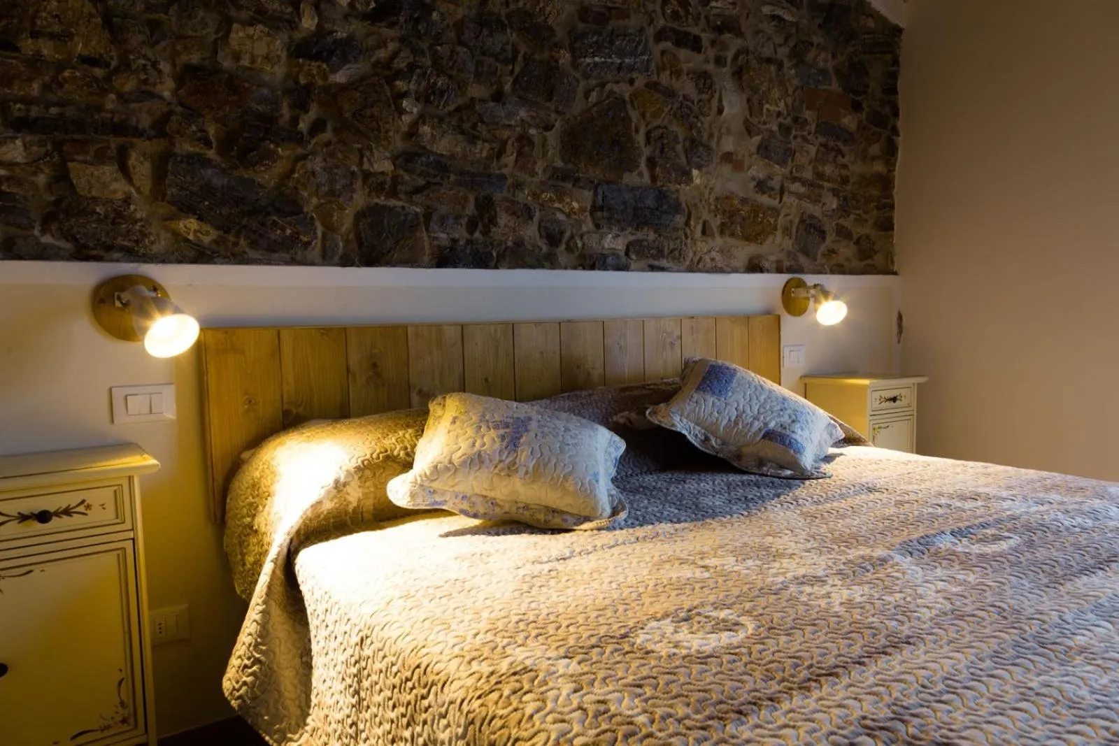 Bed in La corte dei tre