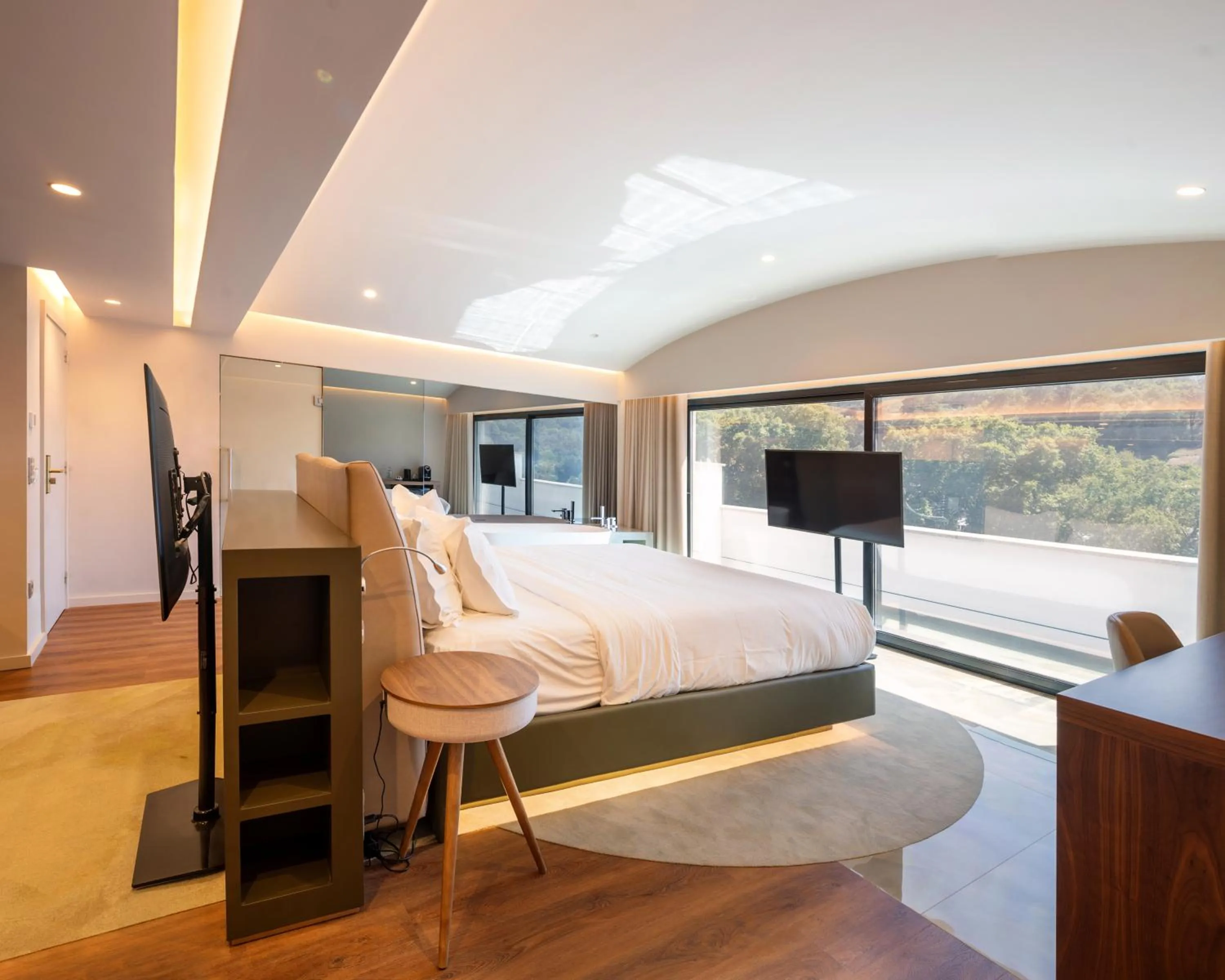 Bed in Grande Hotel Thermas Nature & SPA