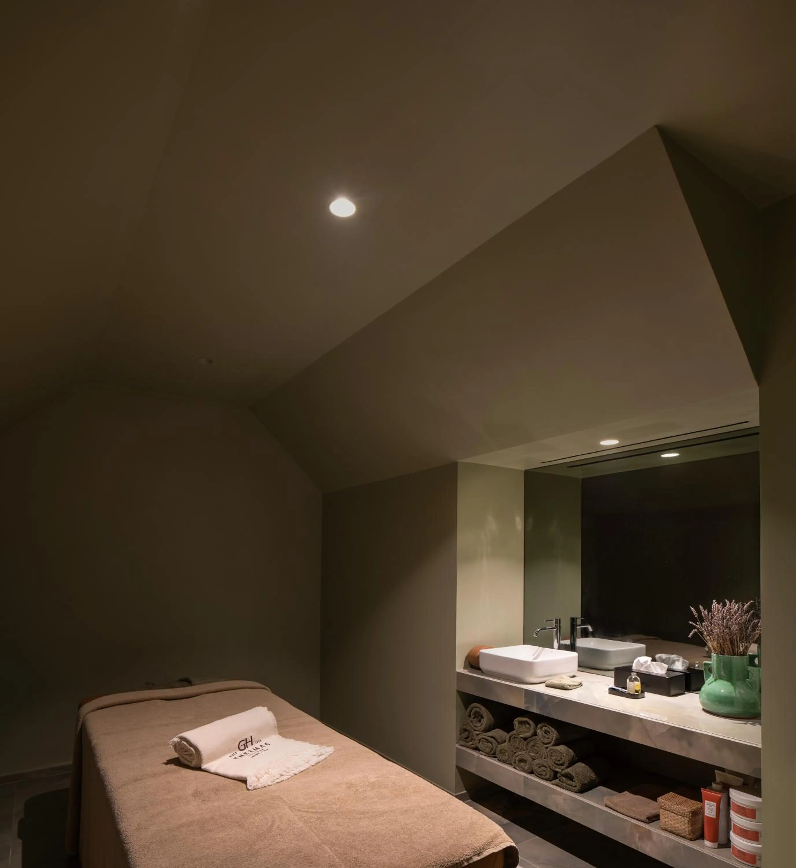 Bed in Grande Hotel Thermas Nature & SPA