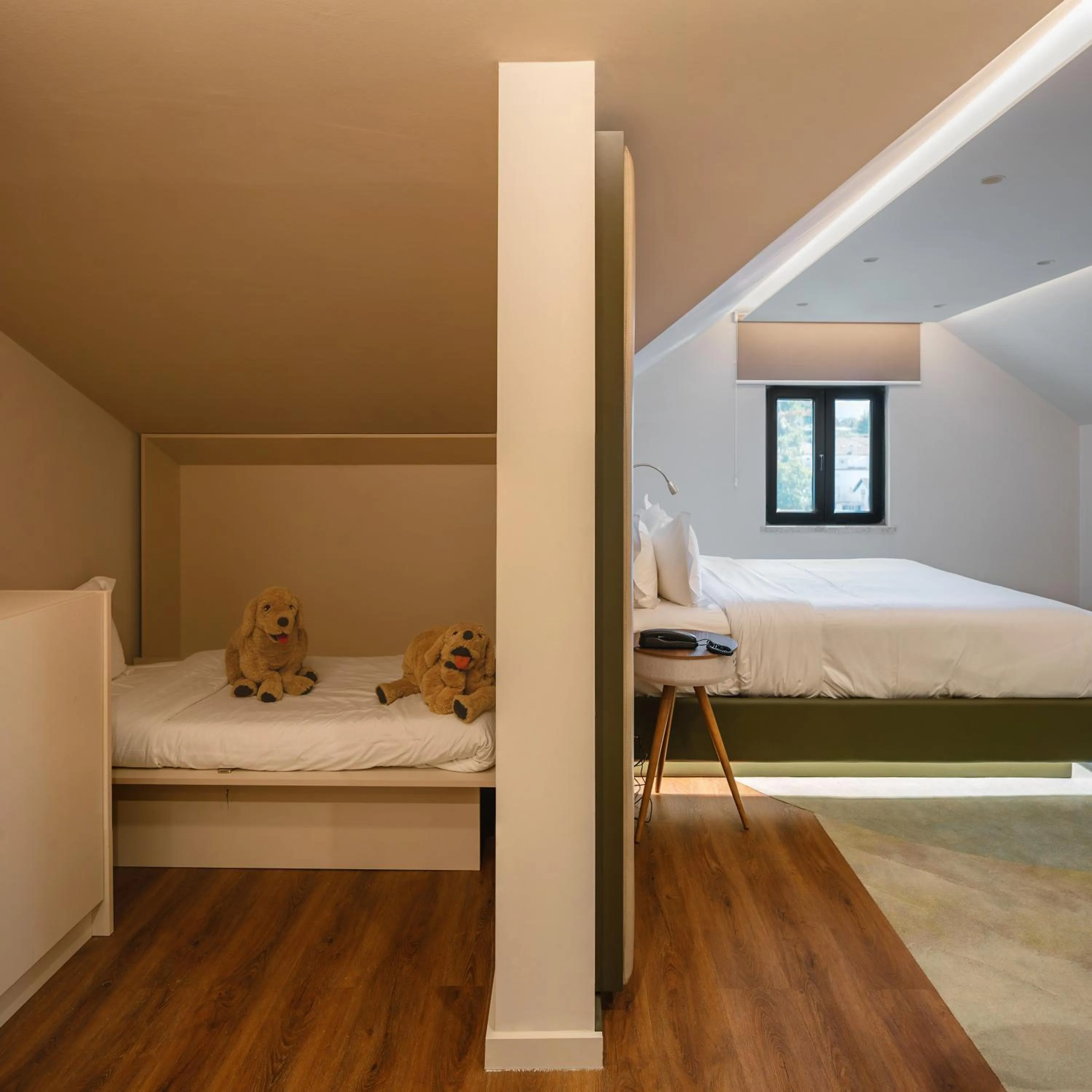 Bed in Grande Hotel Thermas Nature & SPA