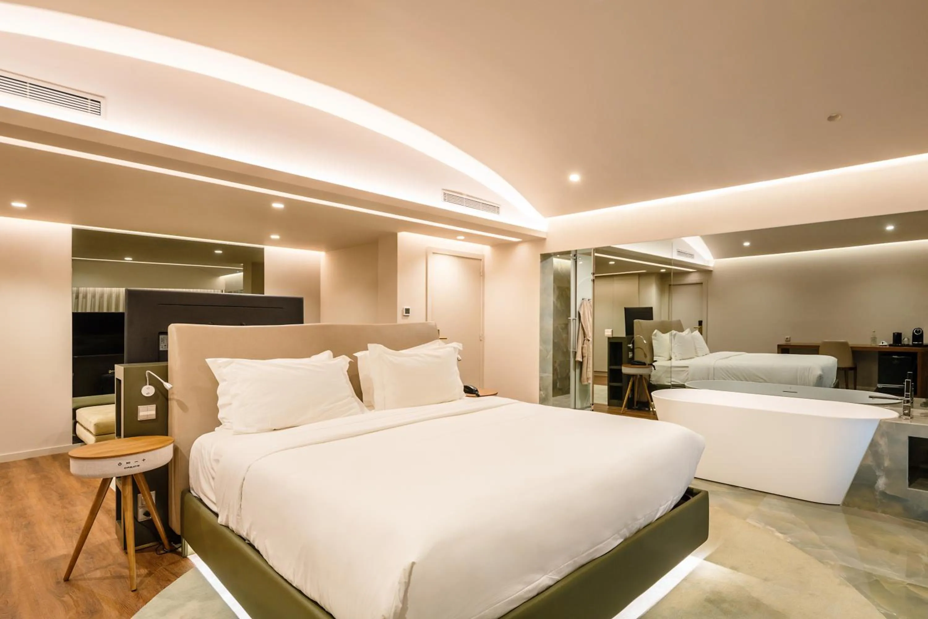 Bed in Grande Hotel Thermas Nature & SPA