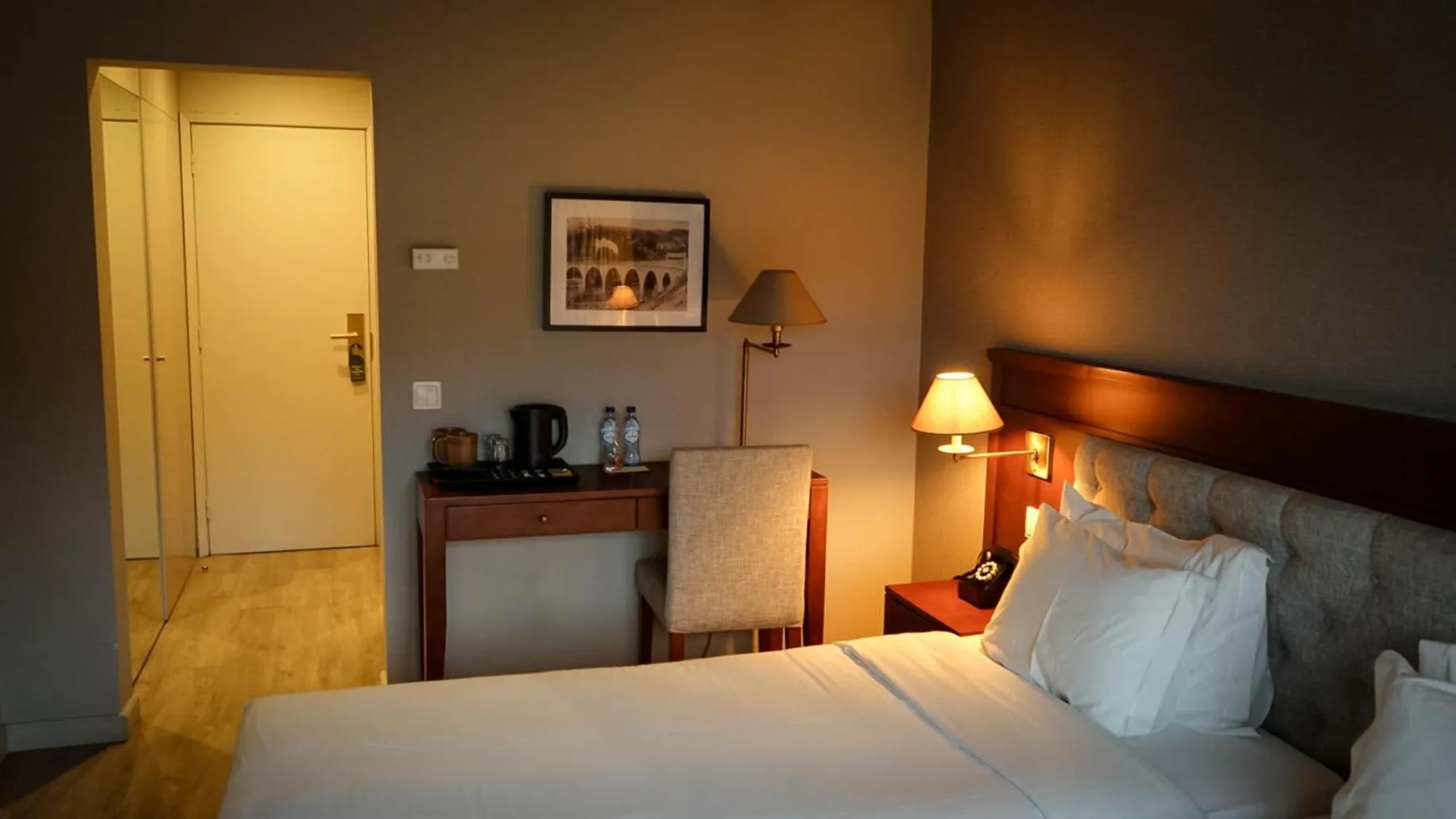 Bed in Grande Hotel Thermas Nature & SPA