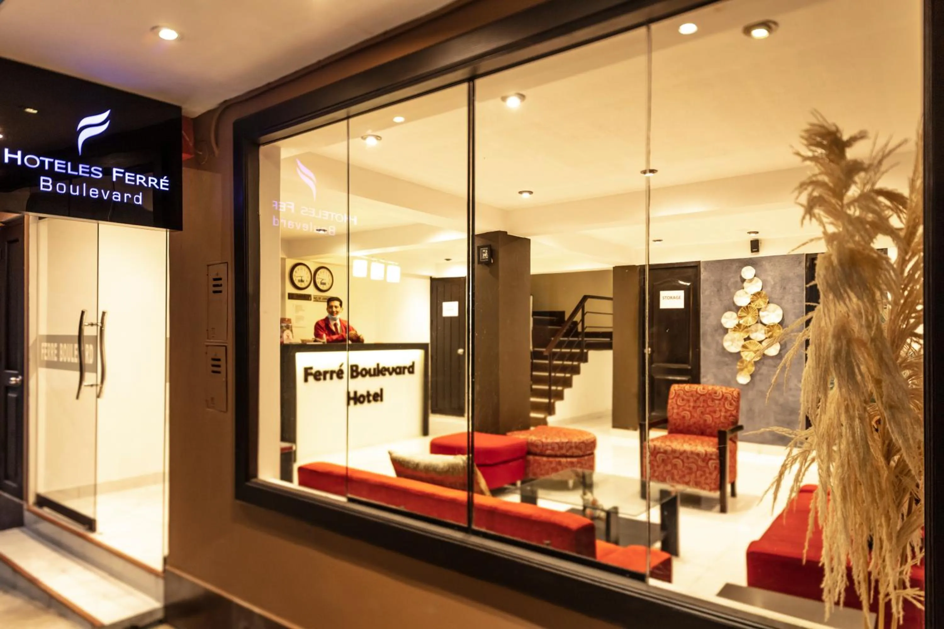 Living room in Hotel Ferré Boulevard