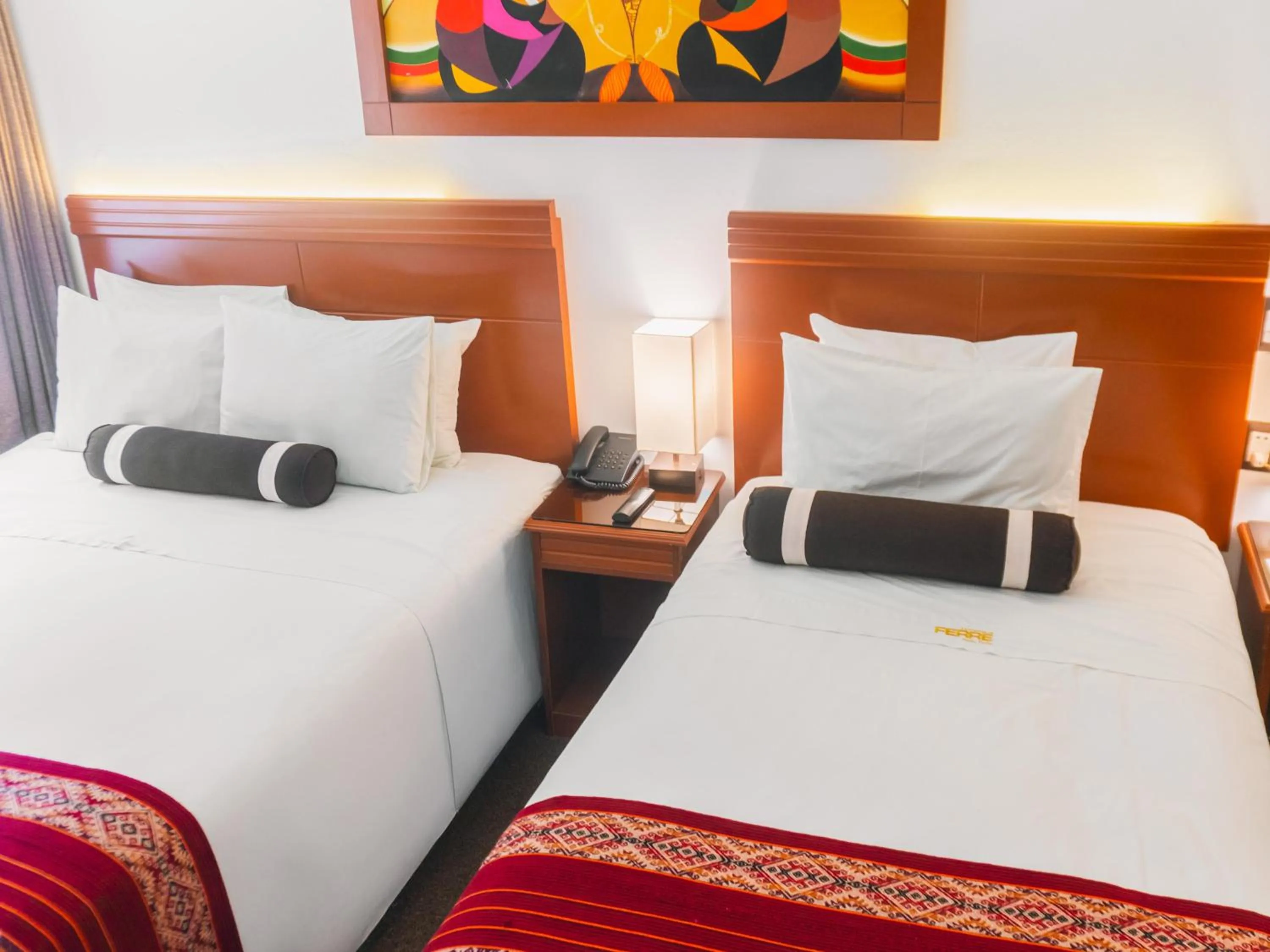 Bed in Hotel Ferré Boulevard