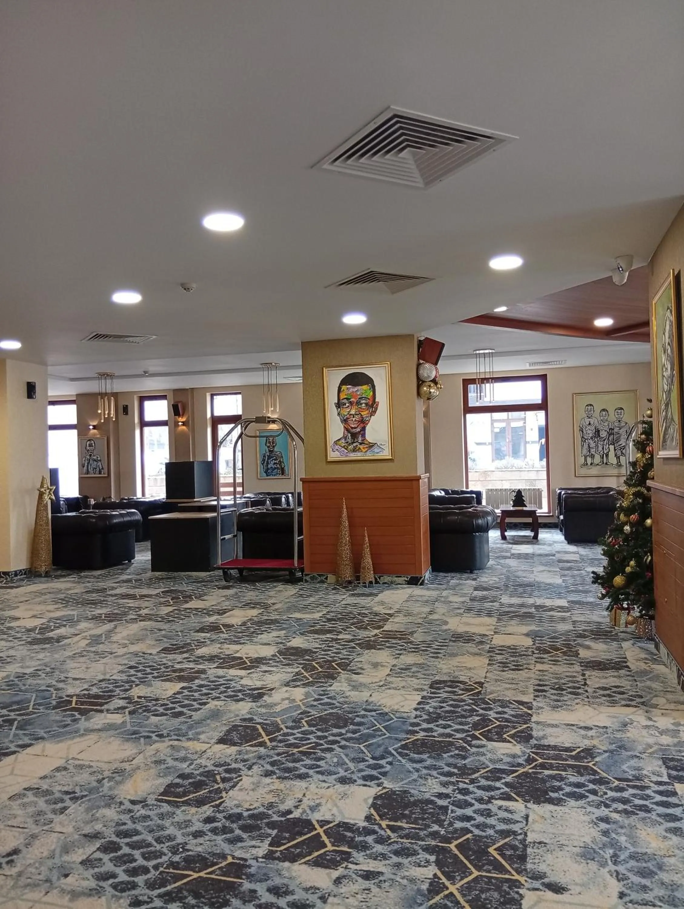 Lobby or reception in Vihren Royal Palace