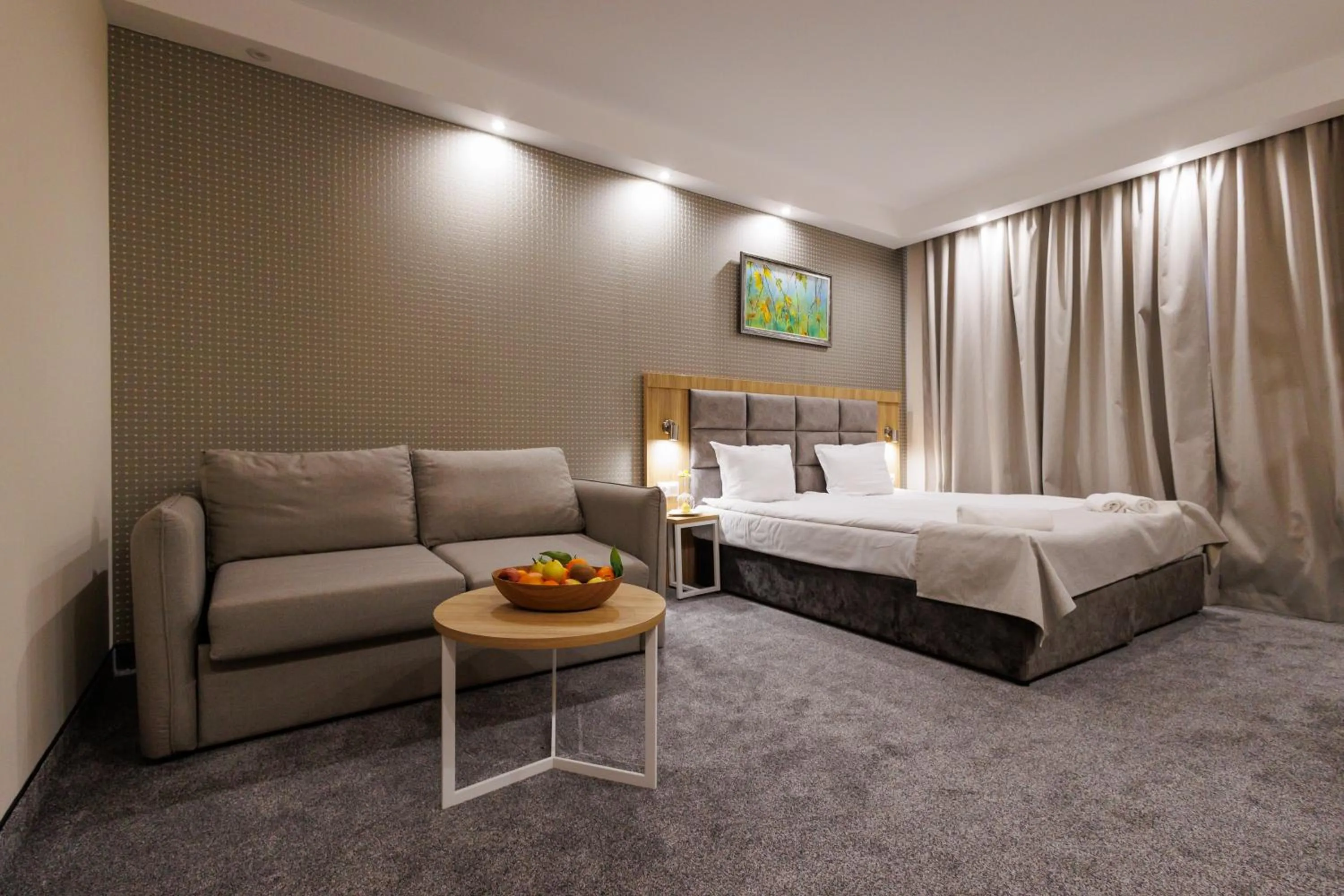 View (from property/room), Bed in Vihren Royal Palace