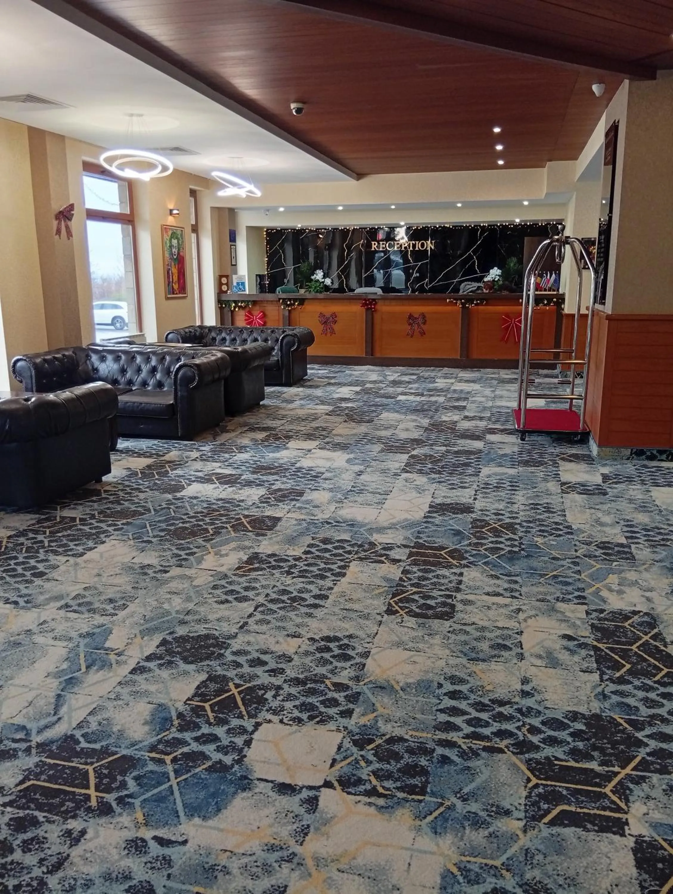 Lobby or reception in Vihren Royal Palace