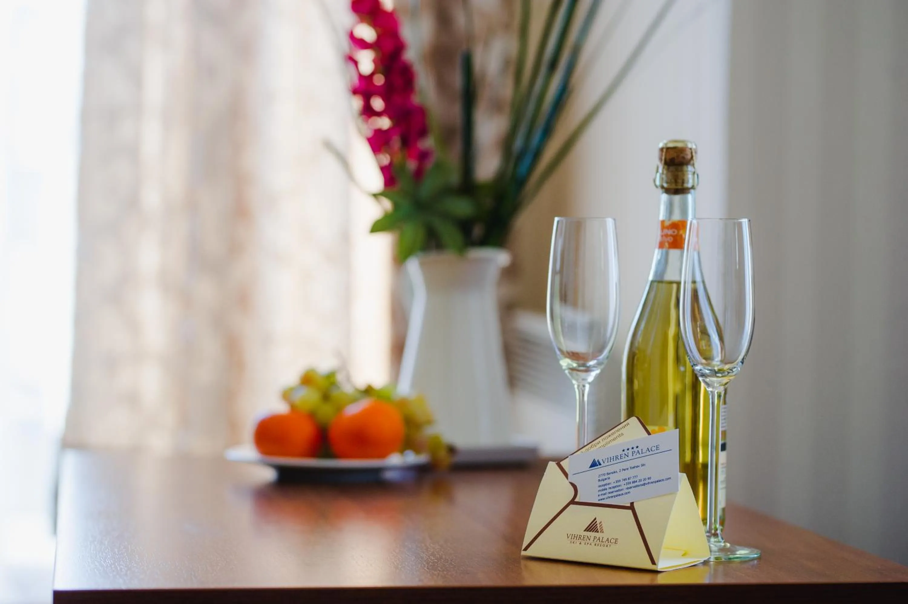 Food and drinks in Vihren Royal Palace