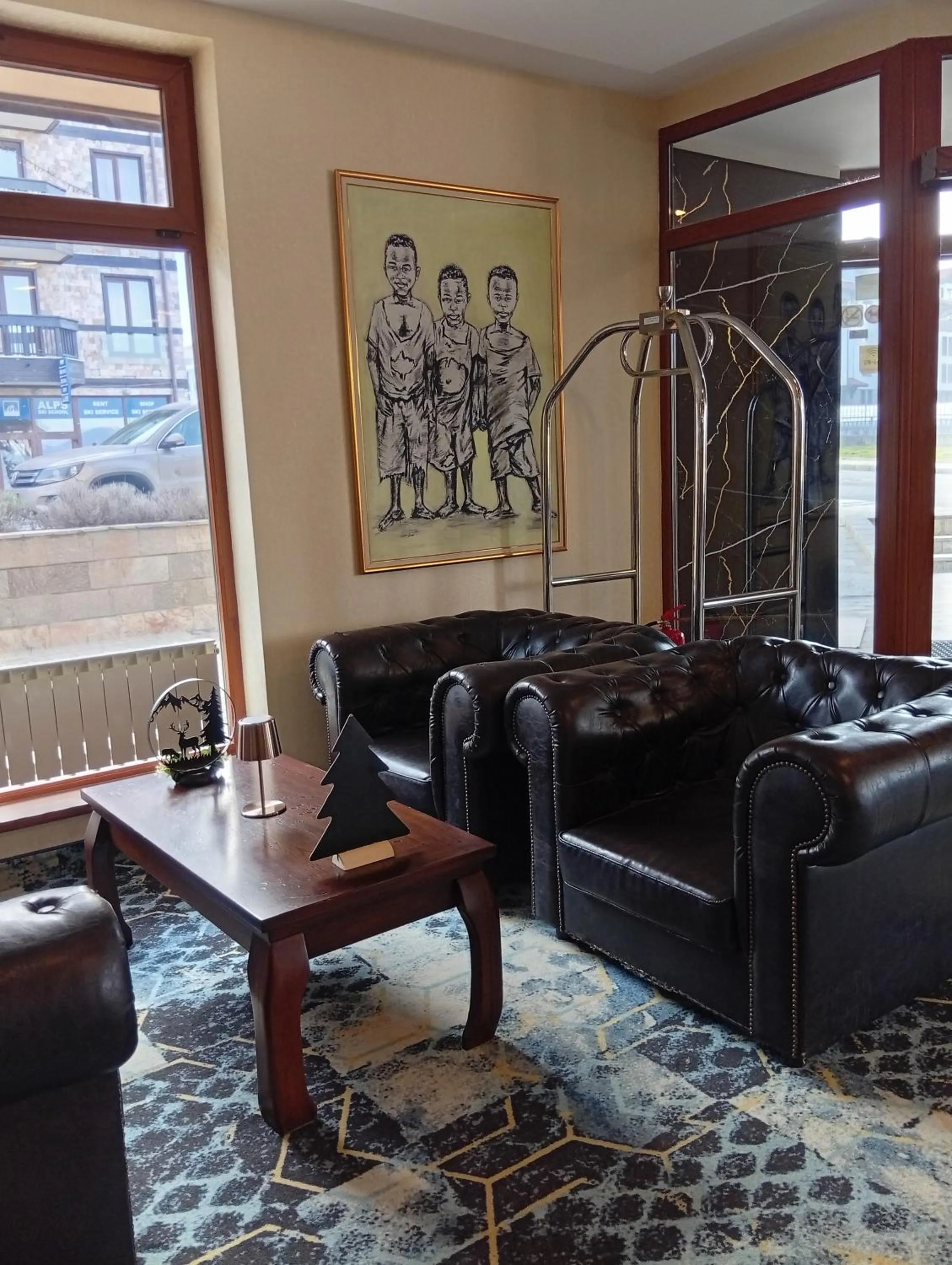 Lobby or reception in Vihren Royal Palace