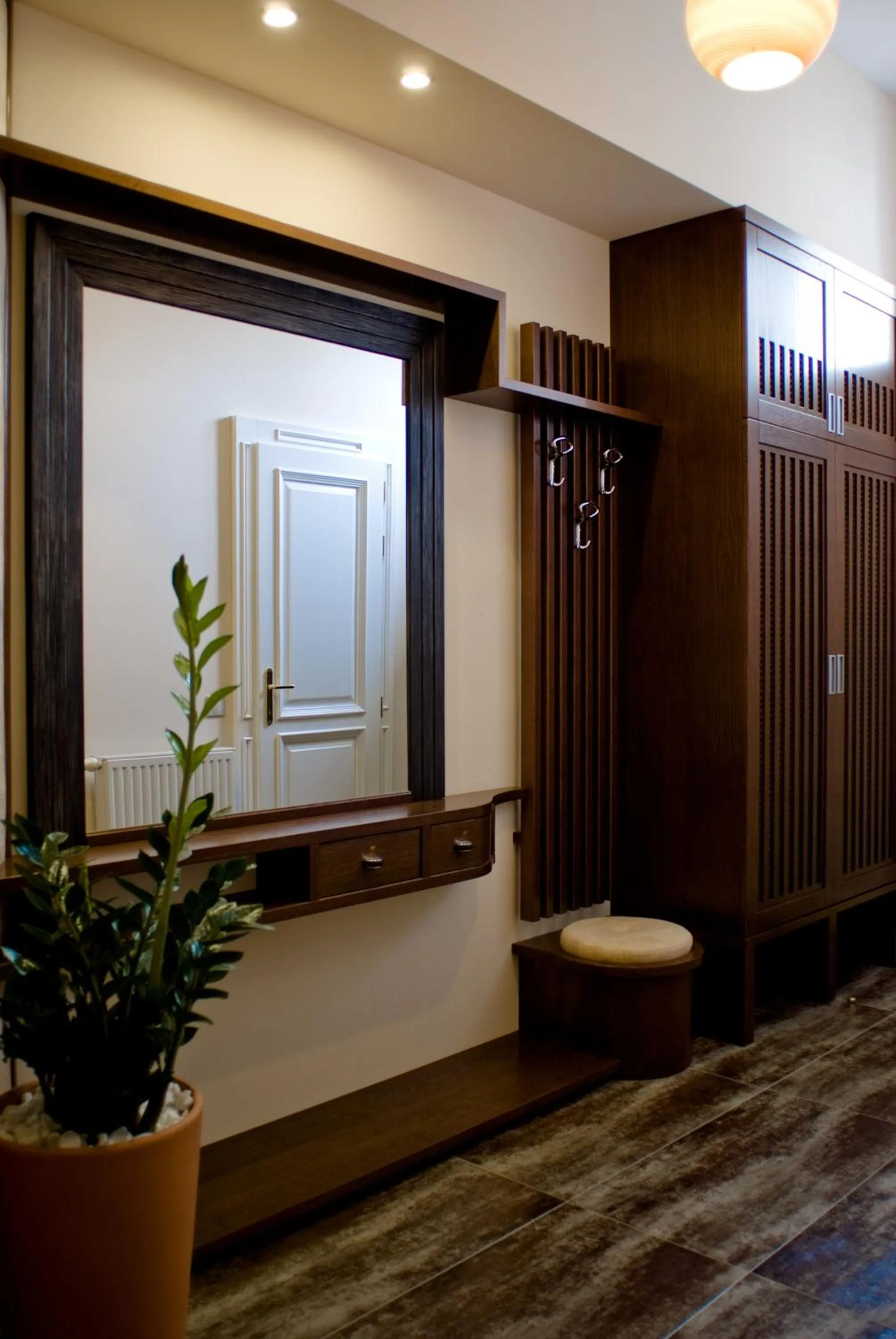 Decorative detail in Soleil Apartman Szeged