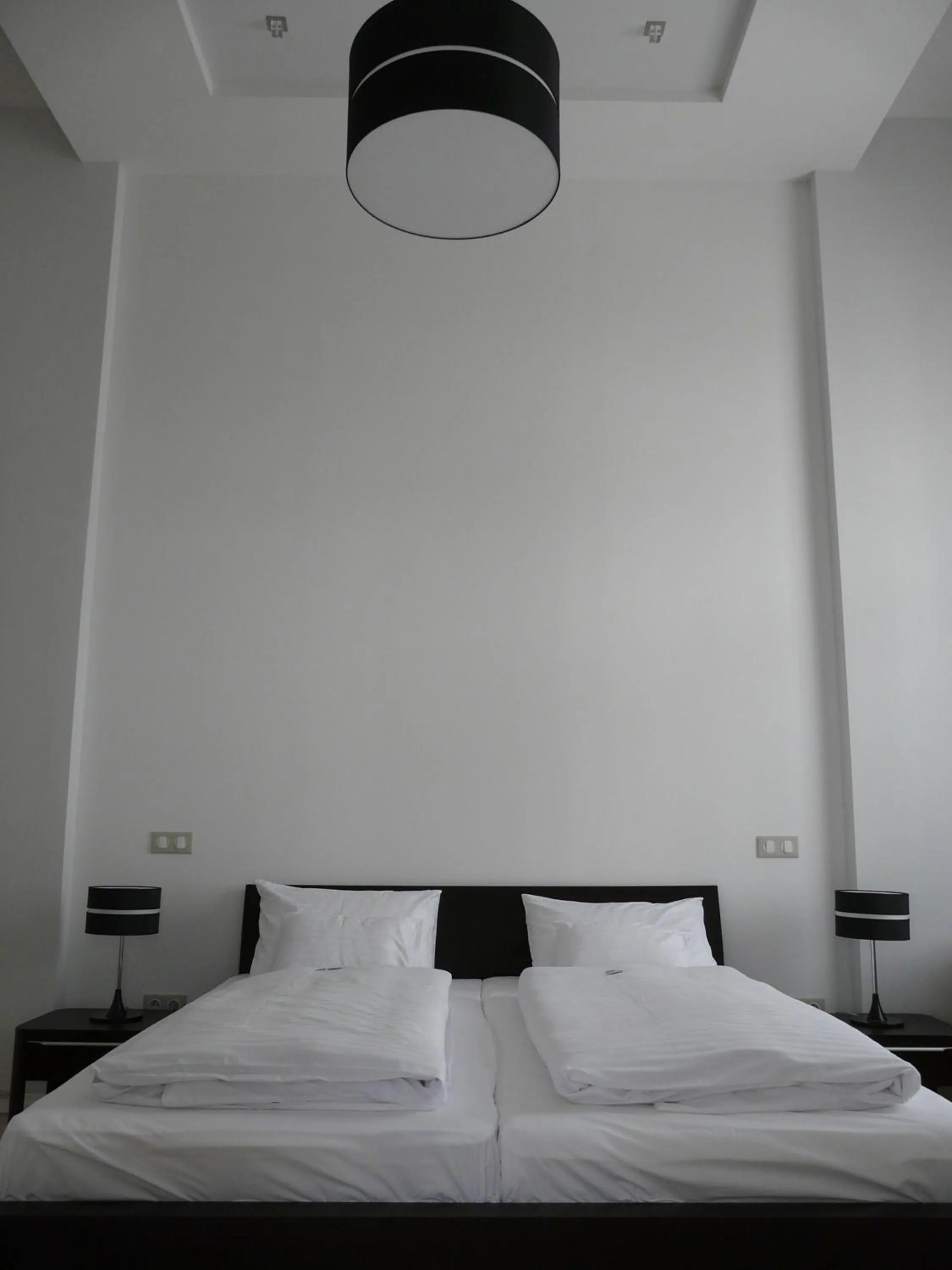 Bed in Soleil Apartman Szeged