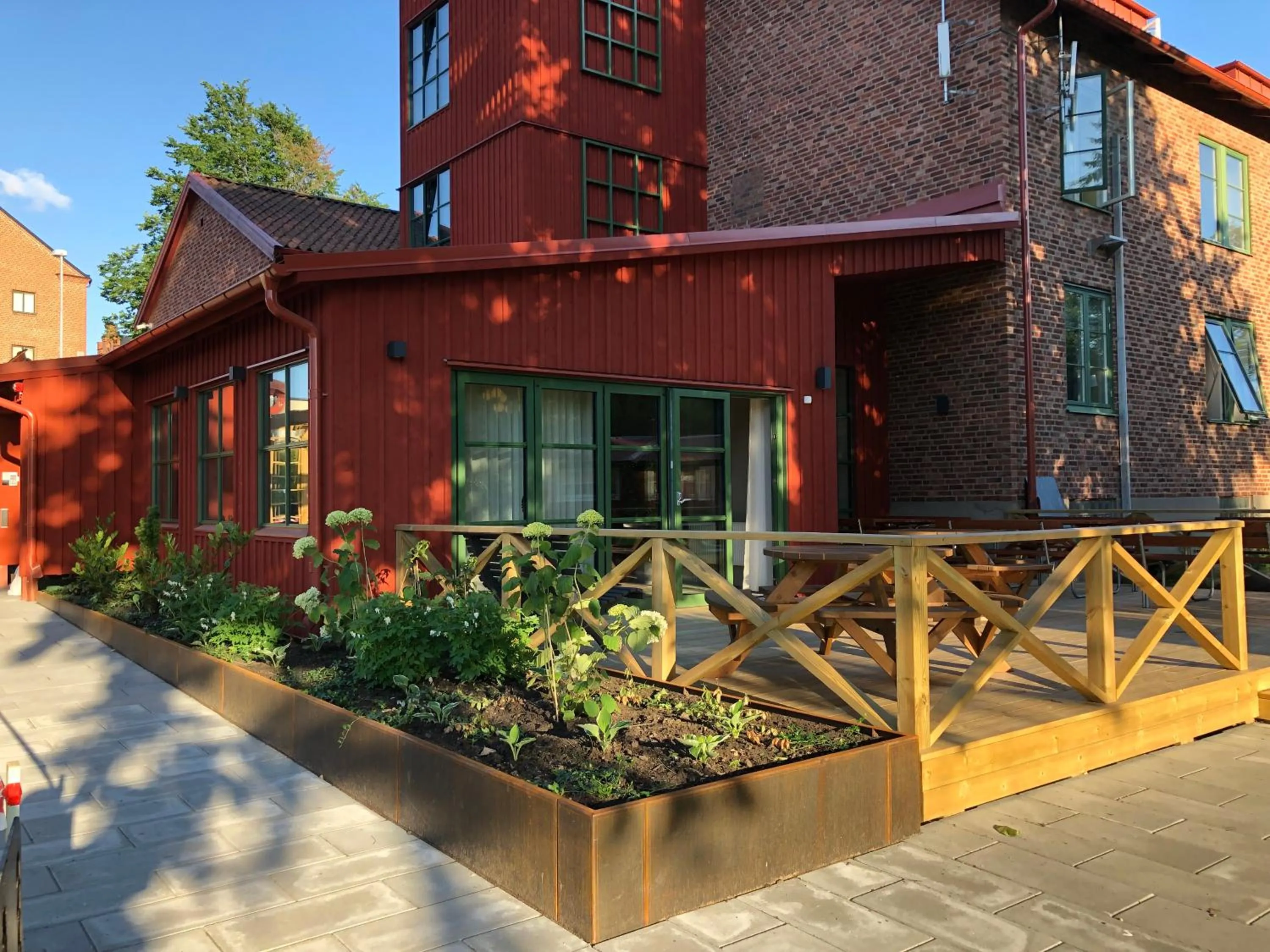 Property building in Kvibergs Vandrarhem - Hostel