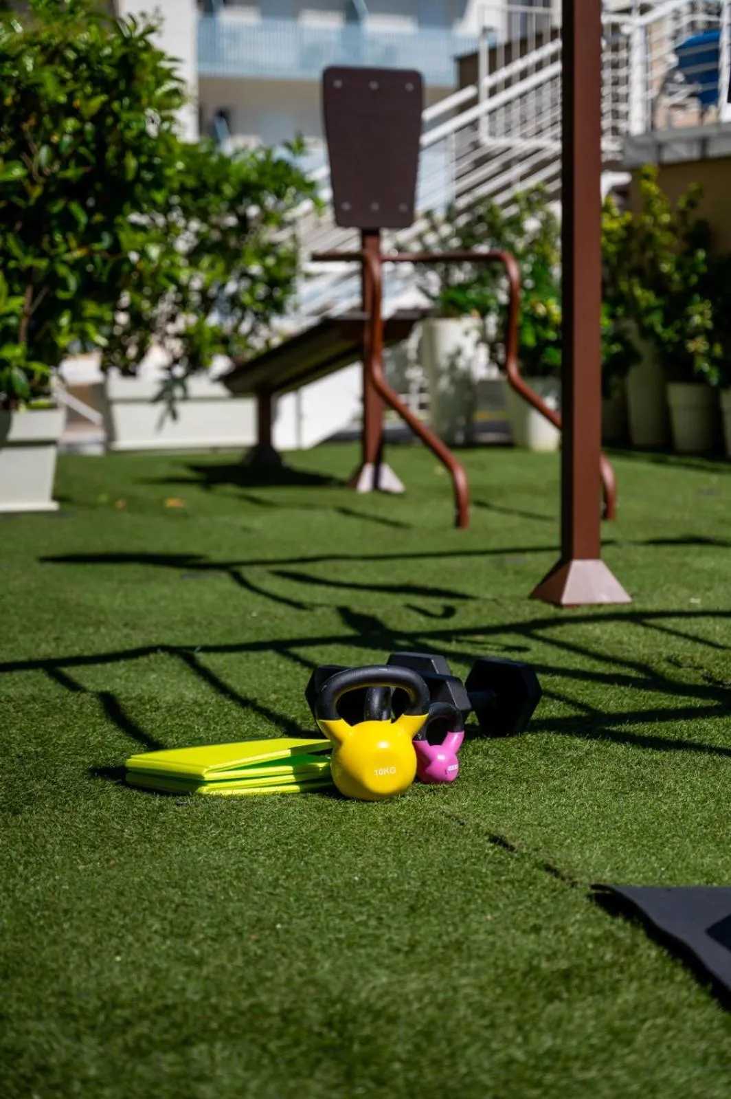 Fitness centre/facilities in Bellettini Hotel