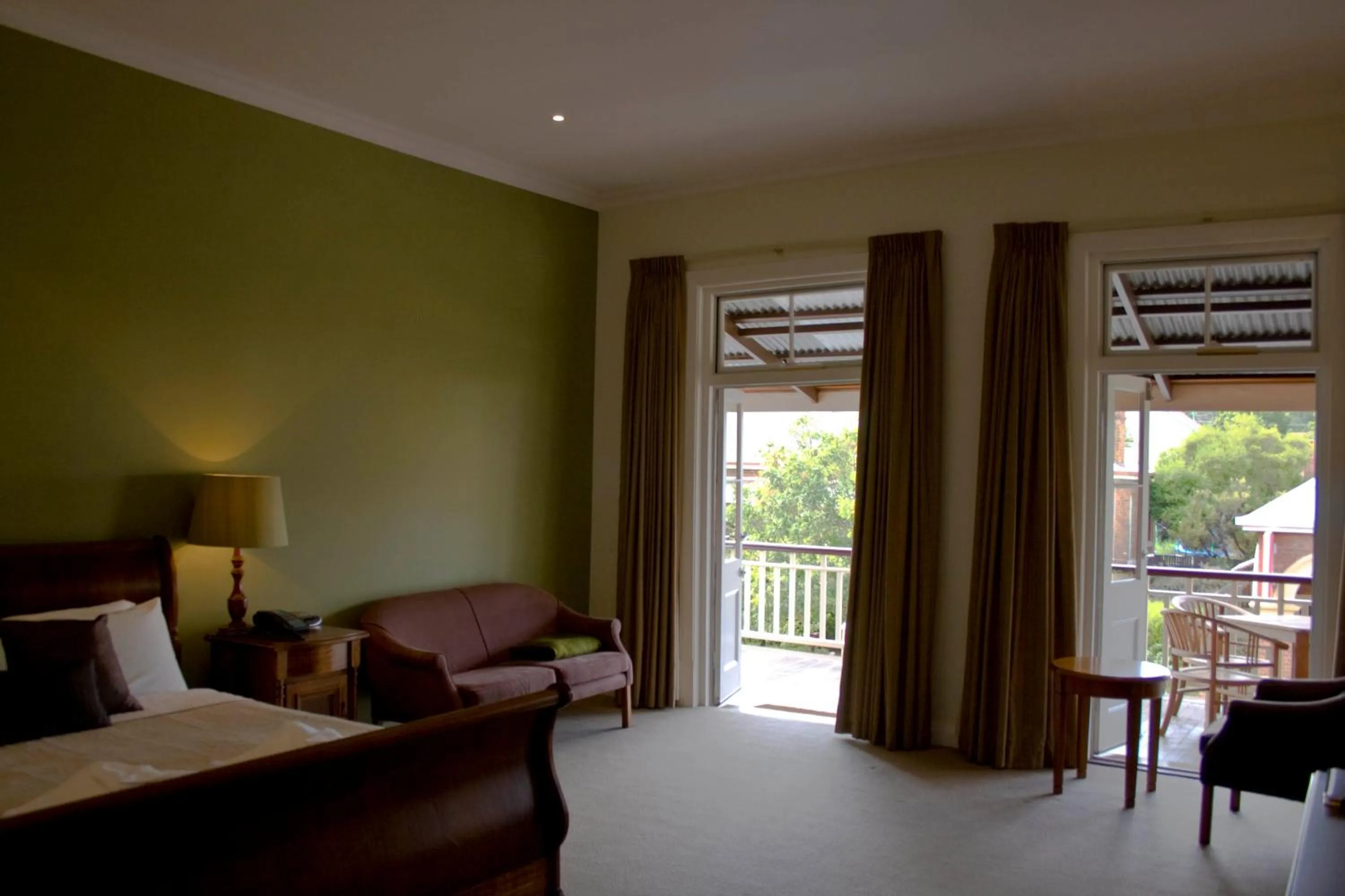 Bed in The Bridgetown Hotel