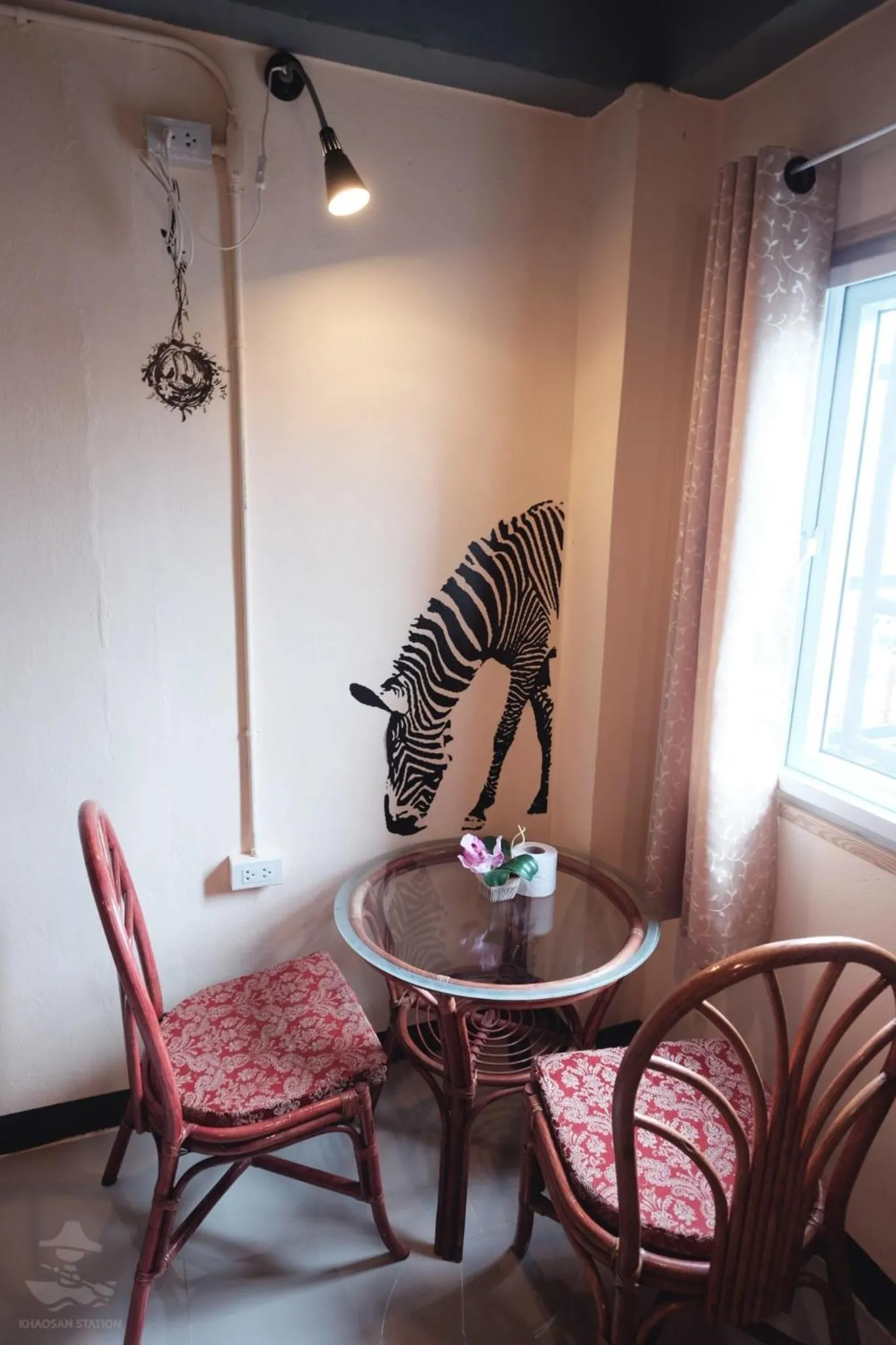 Seating area in Khaosan Station