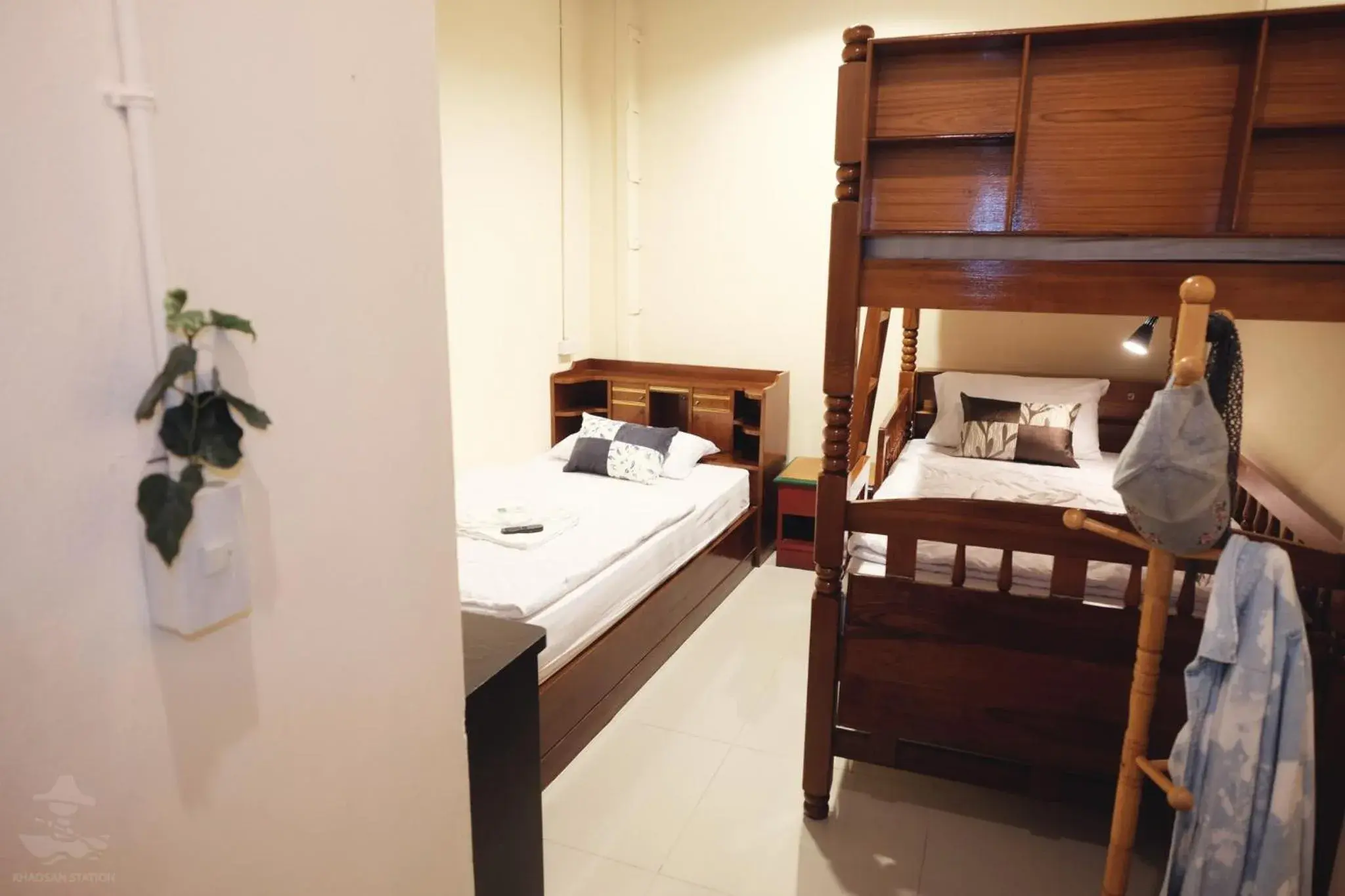 Triple Room with Private Bathroom (No Window) in Khaosan Station Triple Room with Private Bathroom (No Window) in Khaosan Station