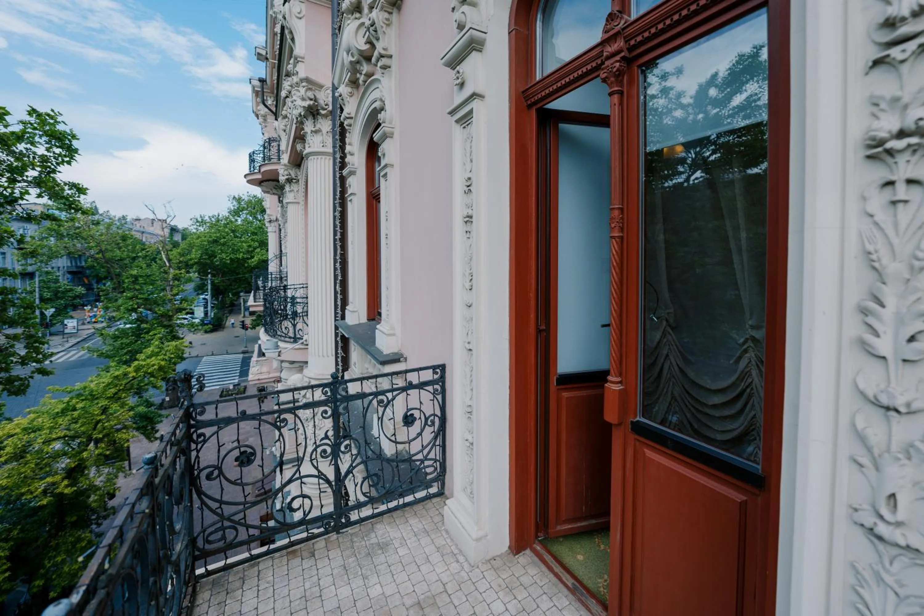 Balcony/Terrace in Hotel Bristol