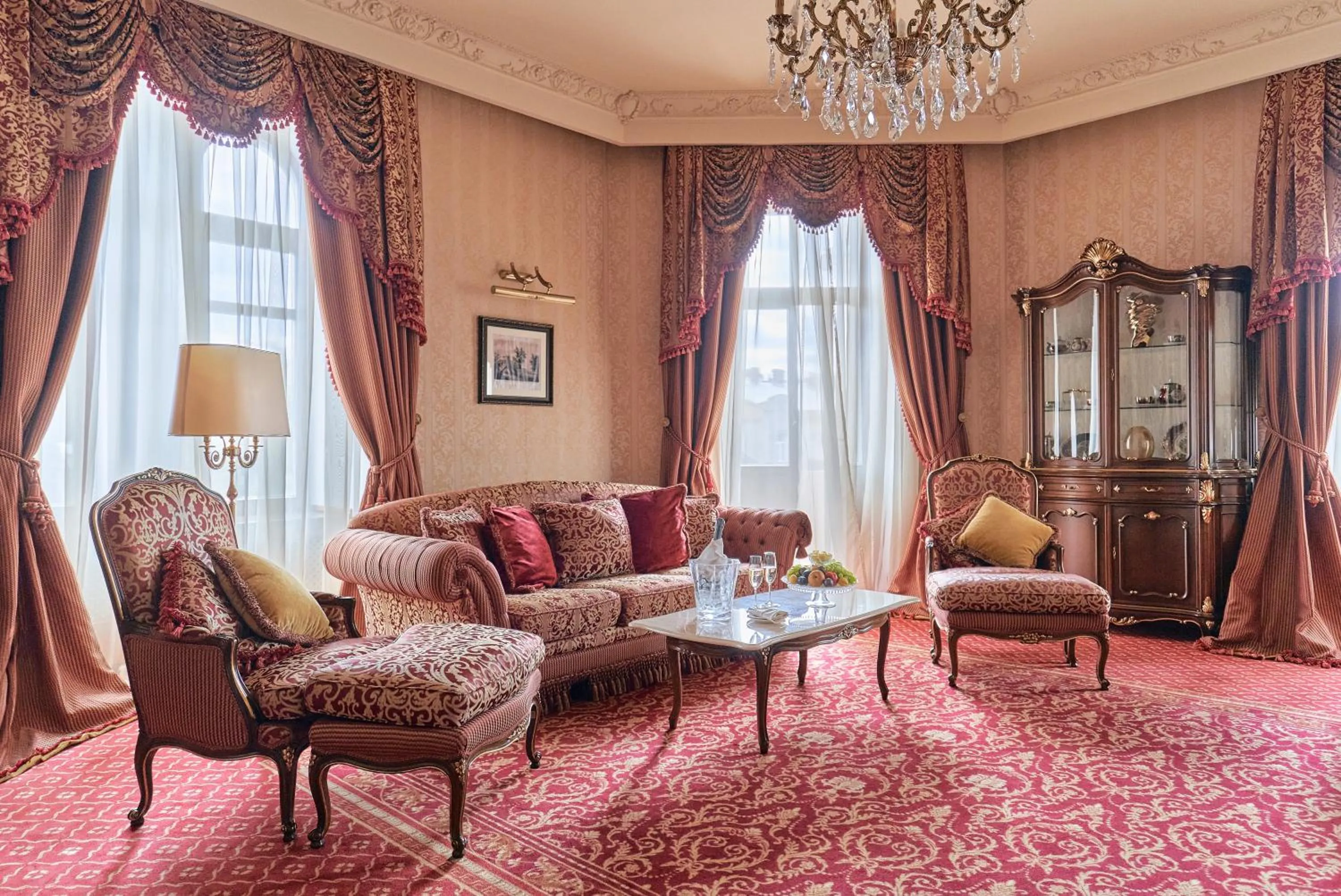 Living room in Hotel Bristol