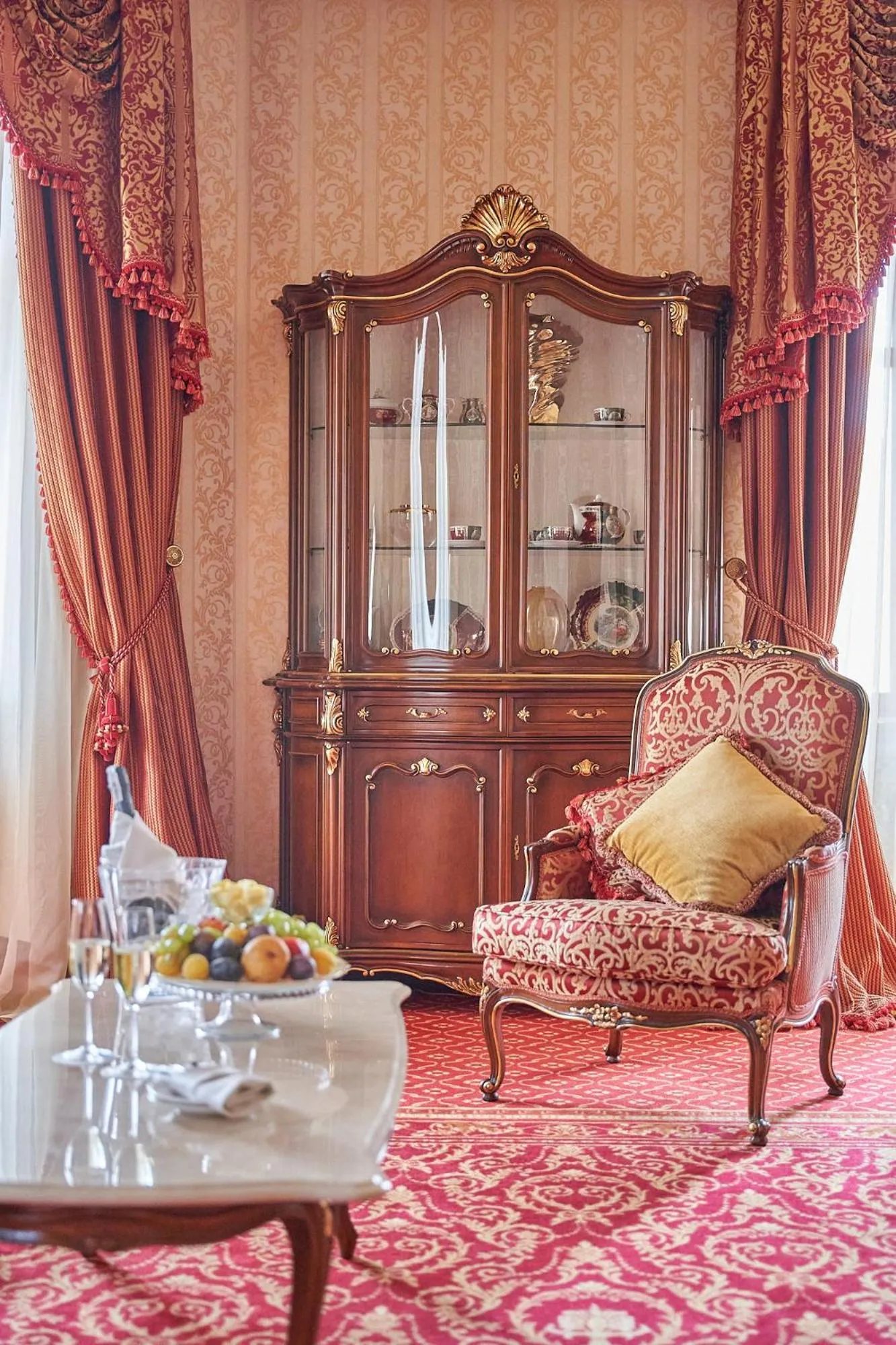 Living room in Hotel Bristol