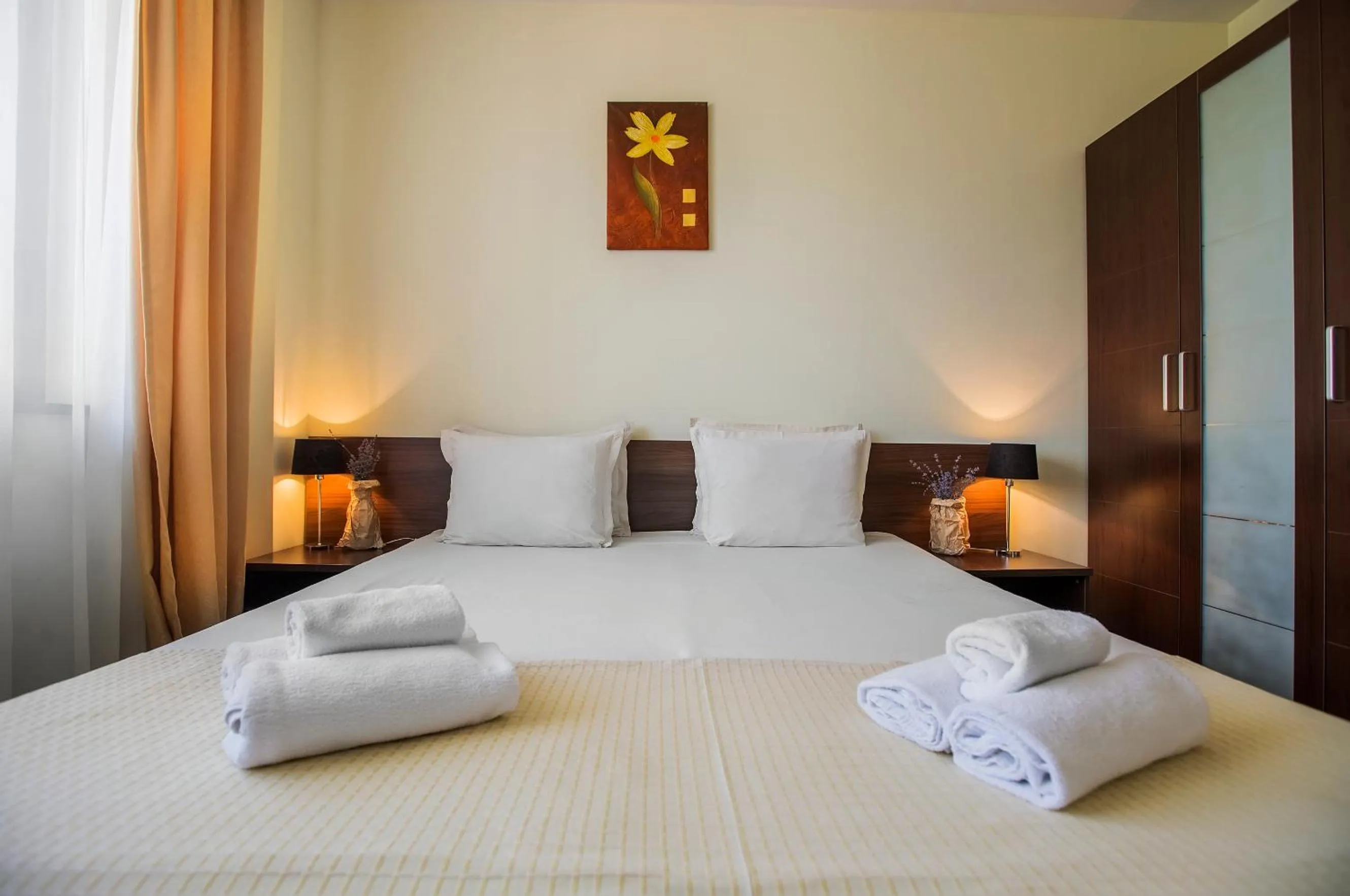 Bed in Murite Park Hotel