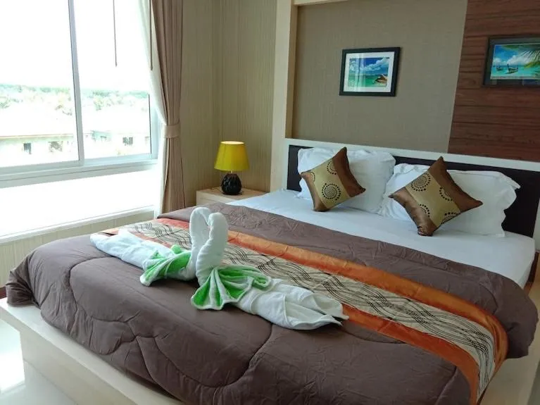 Bedroom, Bed in The Ozone Krabi Condotel