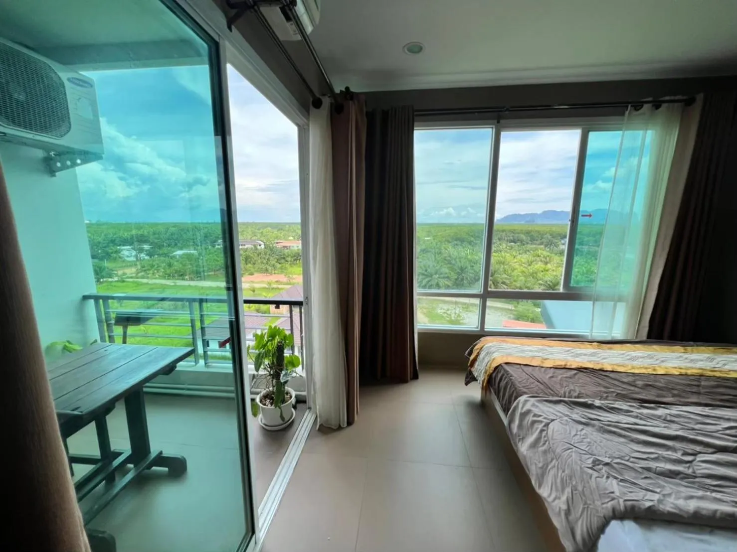 Bedroom, Bed in The Ozone Krabi Condotel