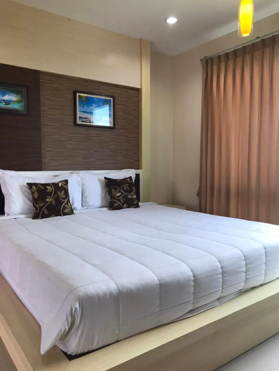 Bed in The Ozone Krabi Condotel