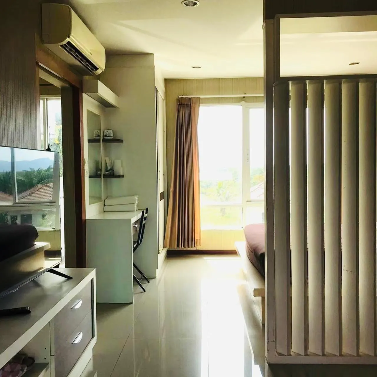 Living room in The Ozone Krabi Condotel