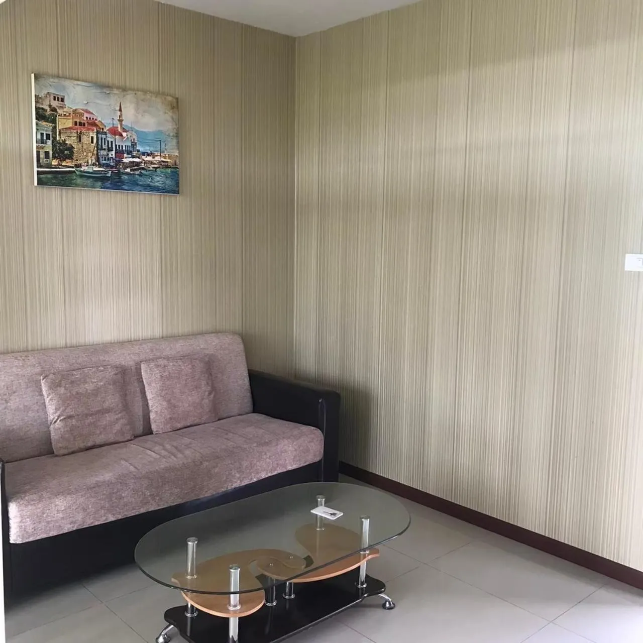 Living room in The Ozone Krabi Condotel