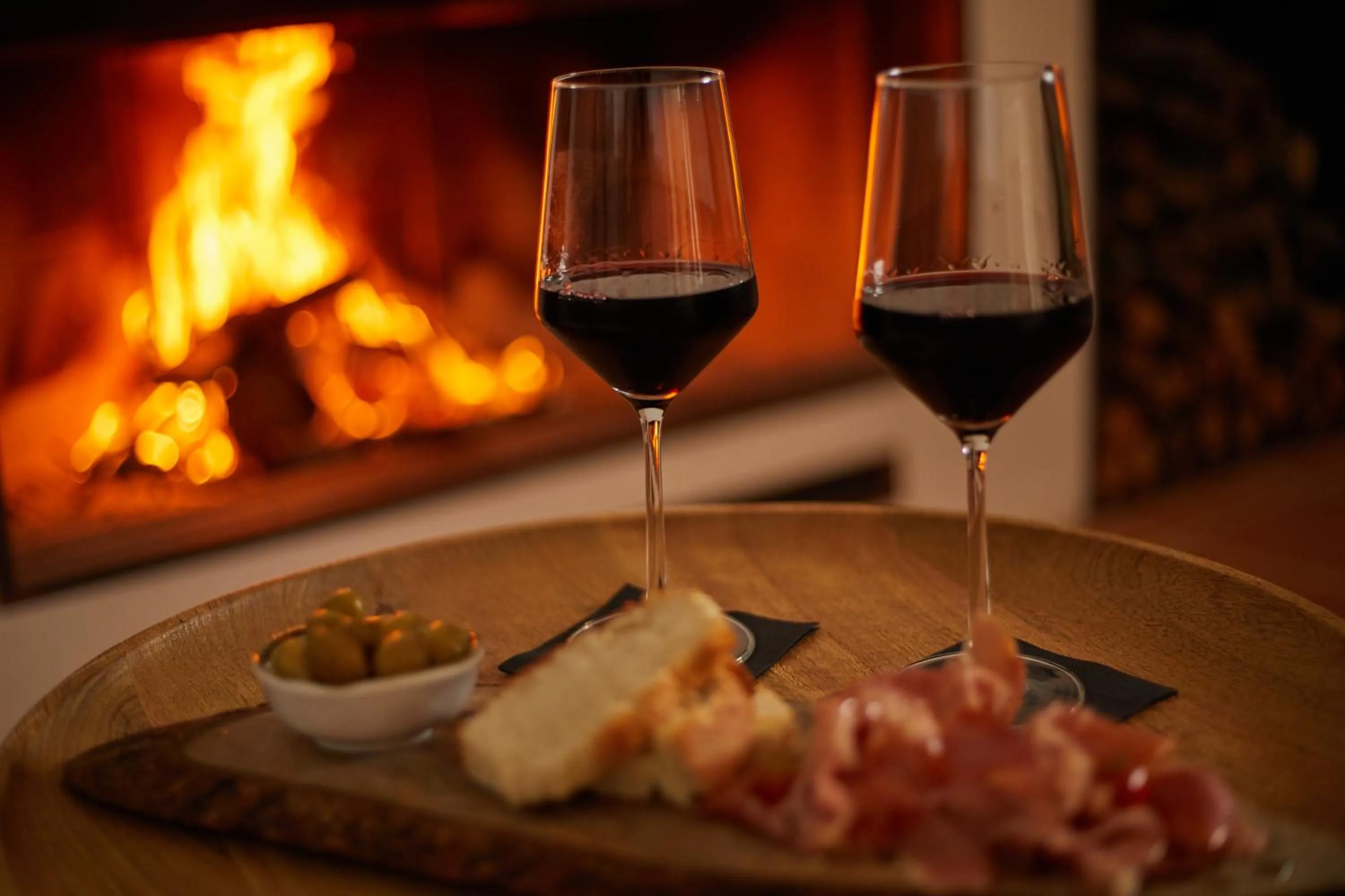 Living room in Hotel Rural Es Riquers