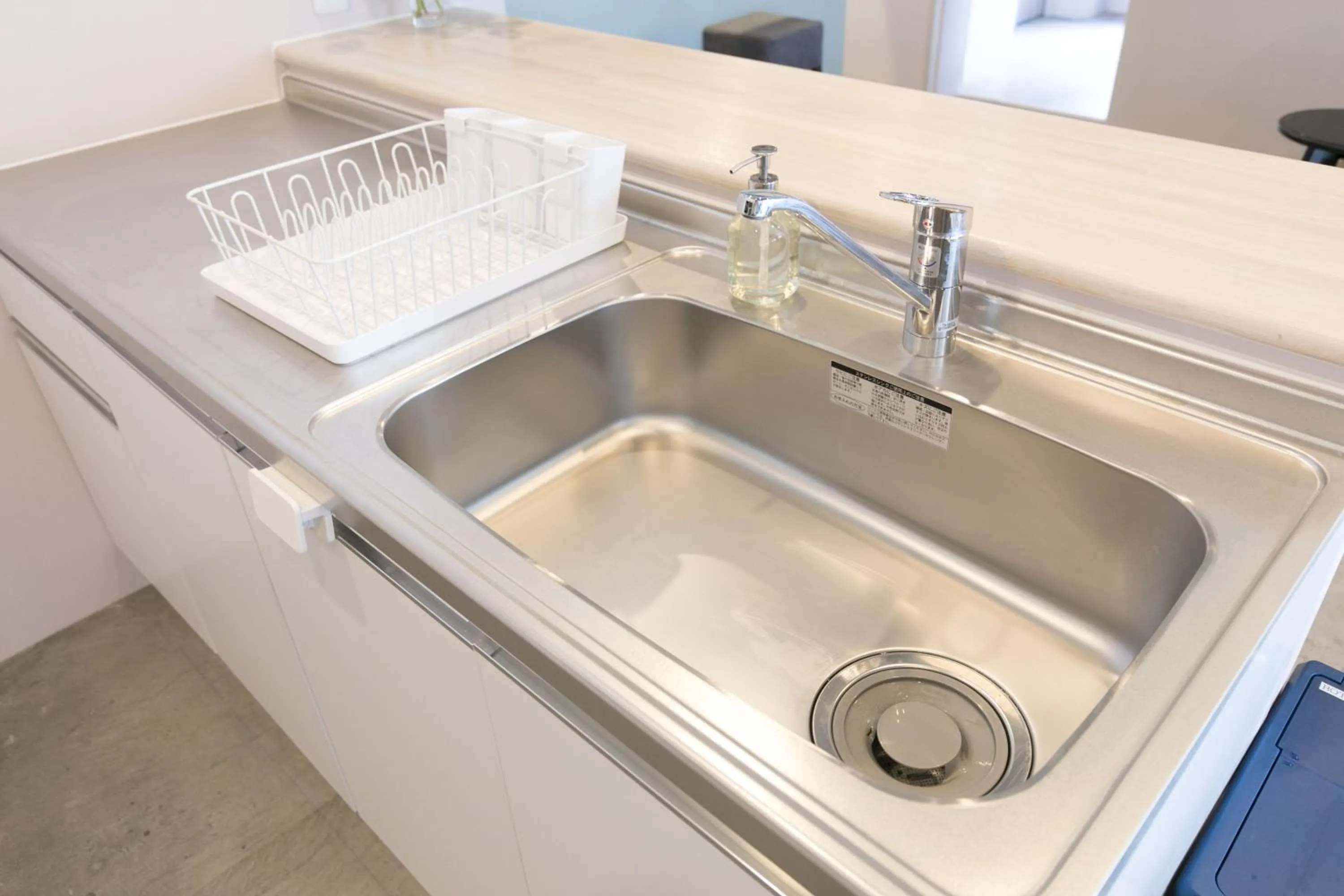 Kitchen or kitchenette in hostel DEN