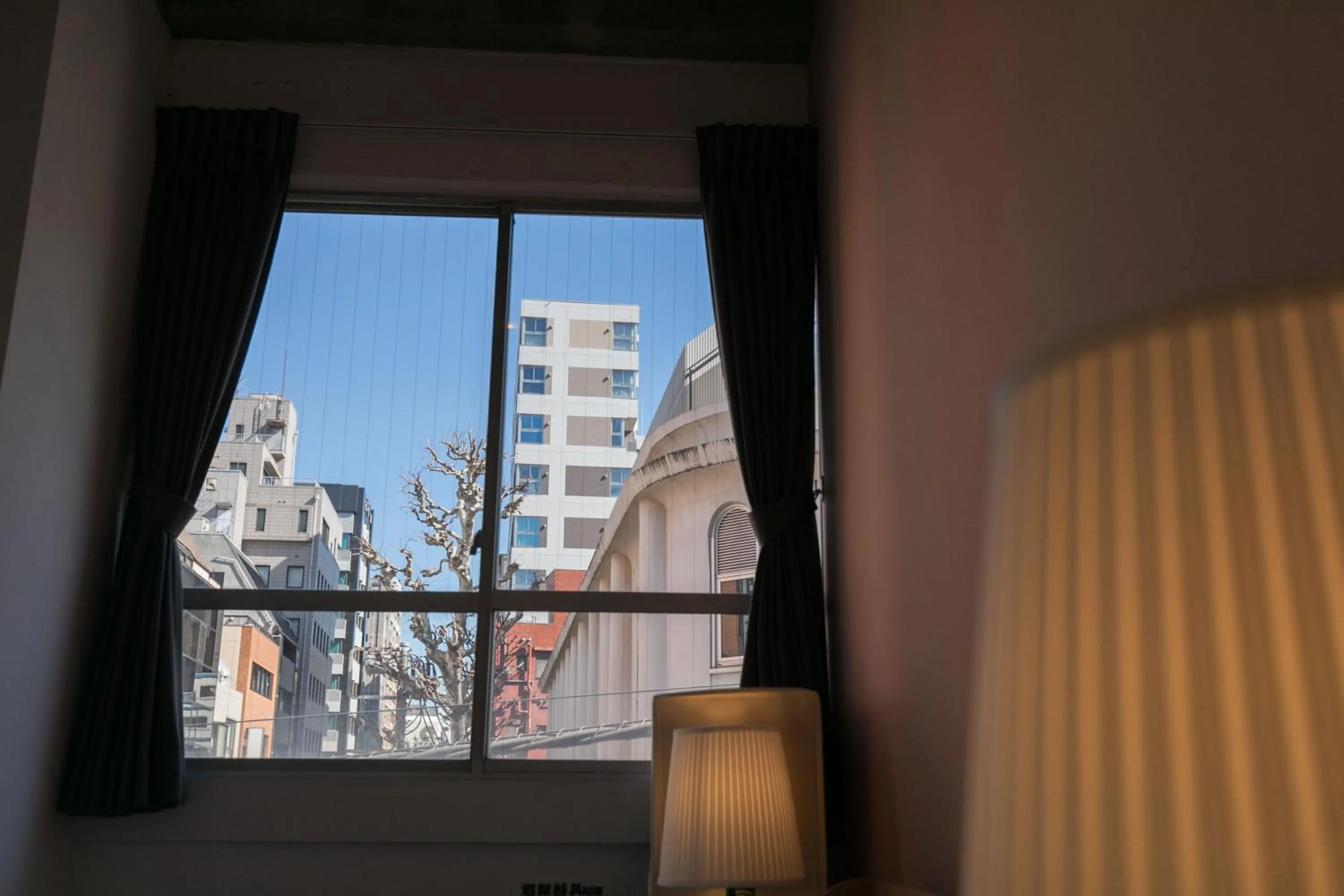 City view in hostel DEN