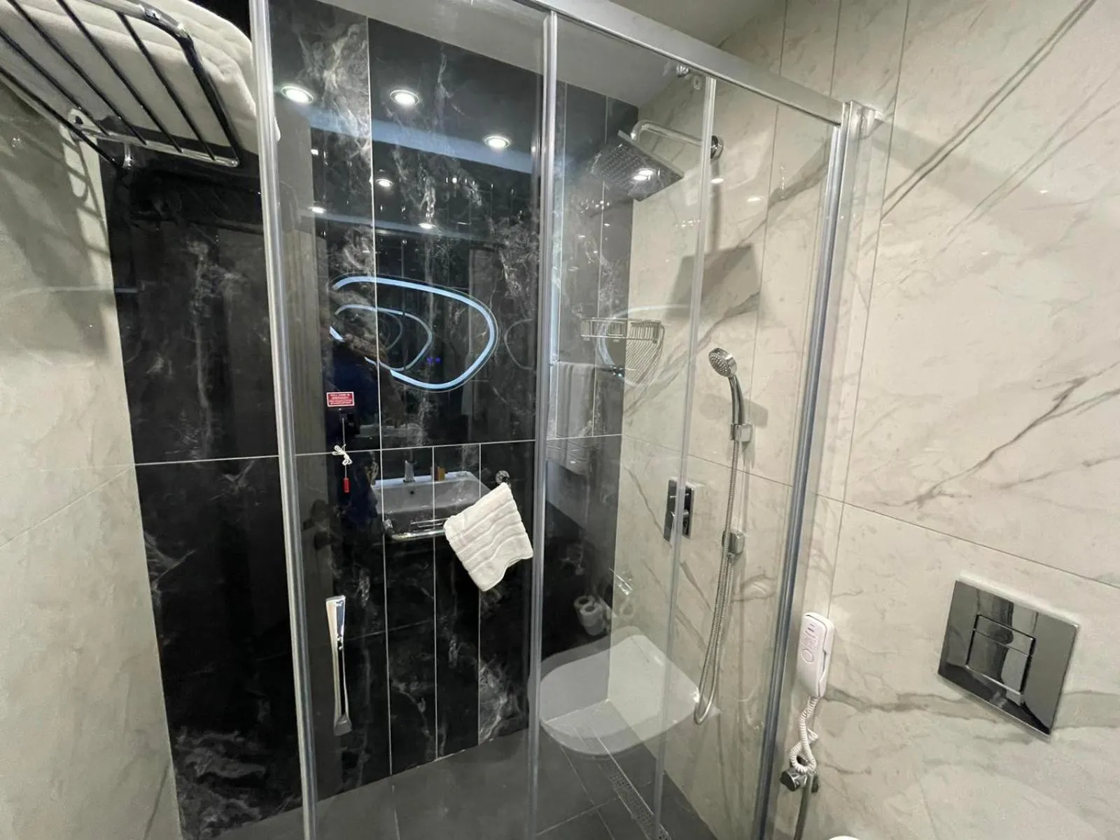 Shower in Ramada by Wyndham Plovdiv Trimontium