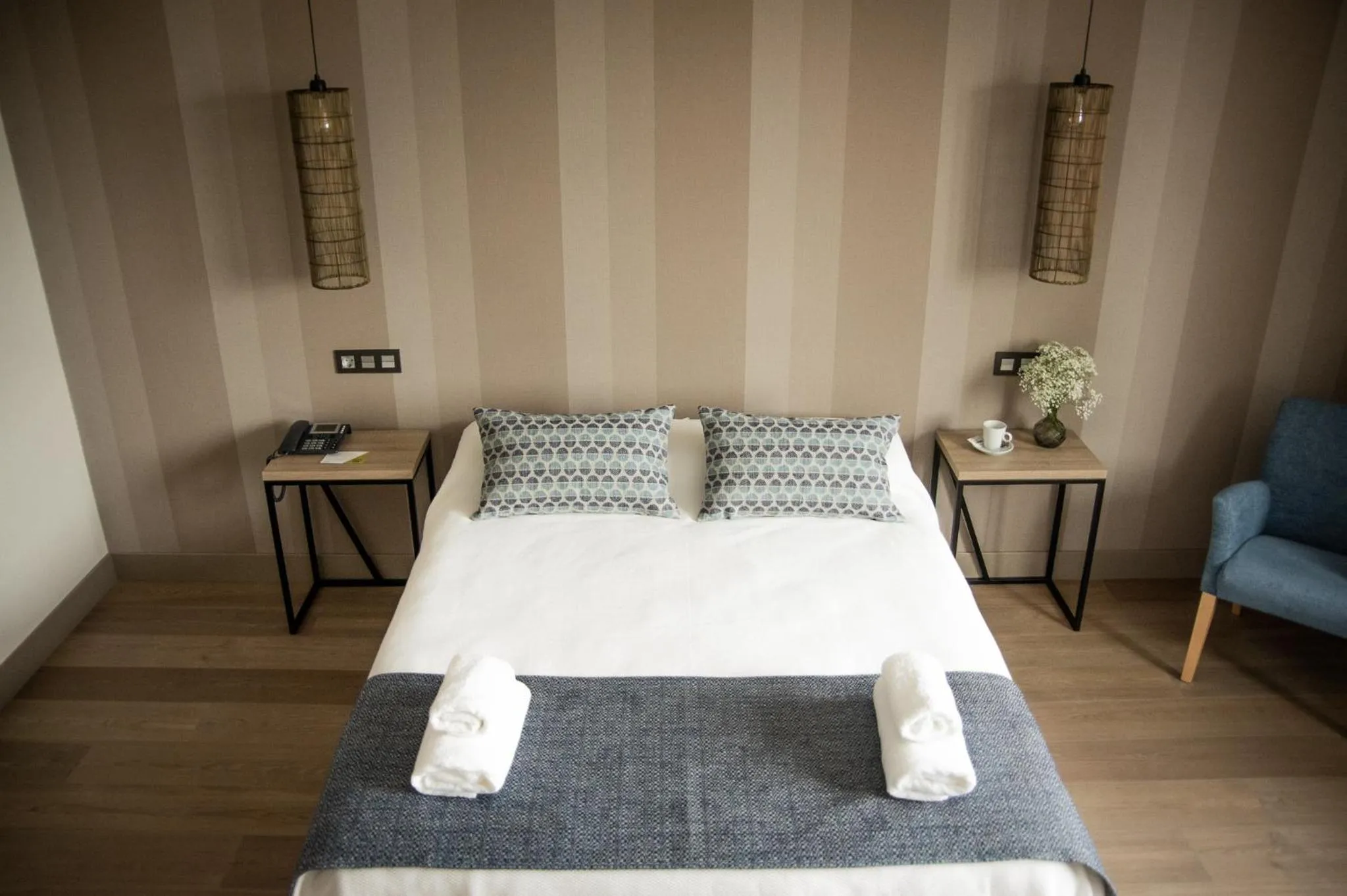 Bed in Hotel Paraiso Granada