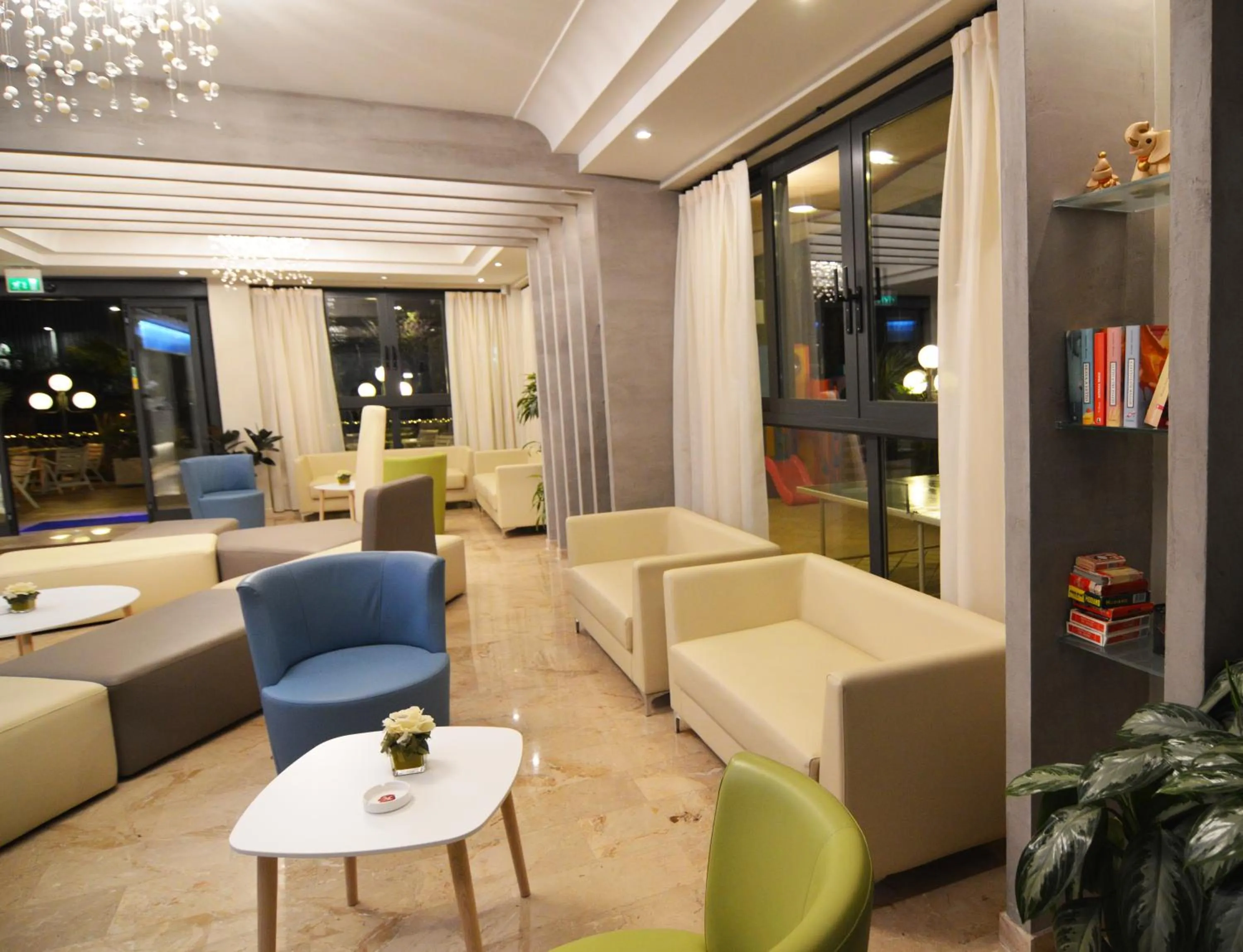 Lobby or reception in Hotel Adele