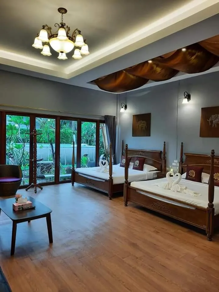 Bed in Amantra homestay & village