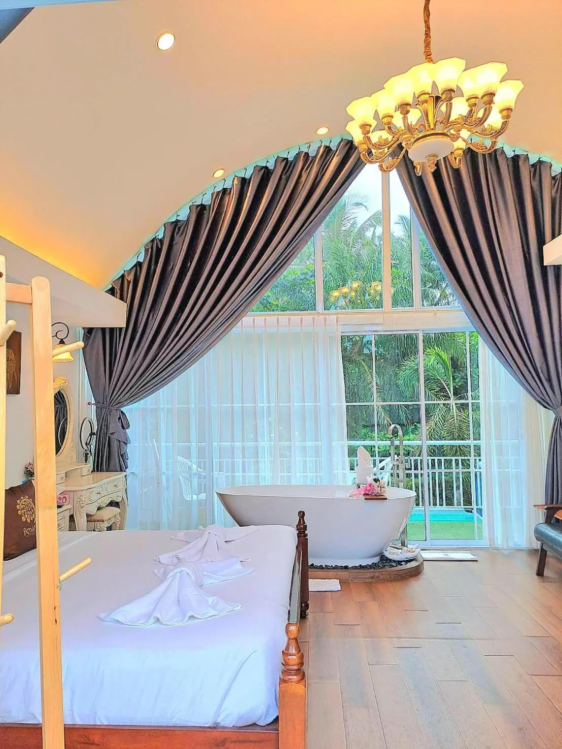 Bed in Amantra homestay & village