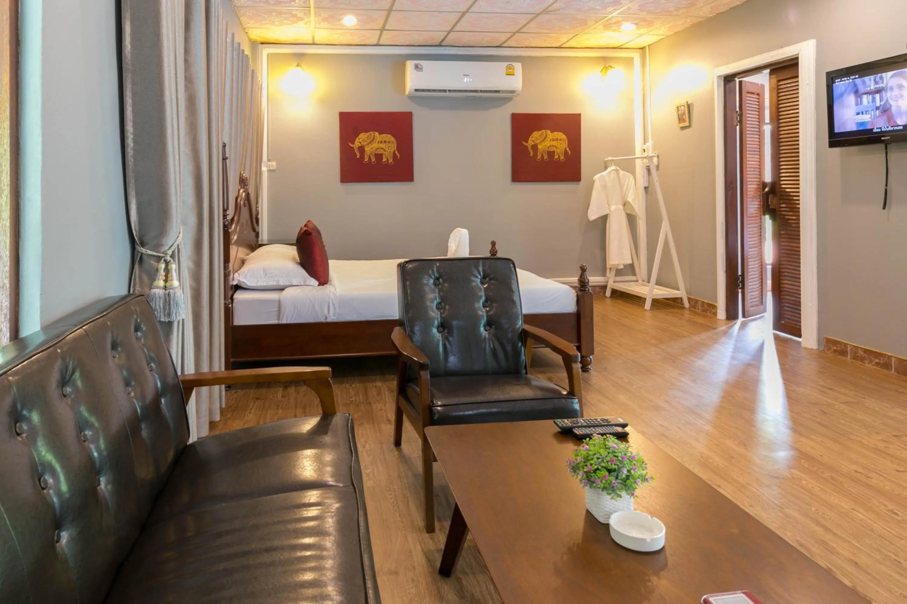 Bed in Amantra homestay & village