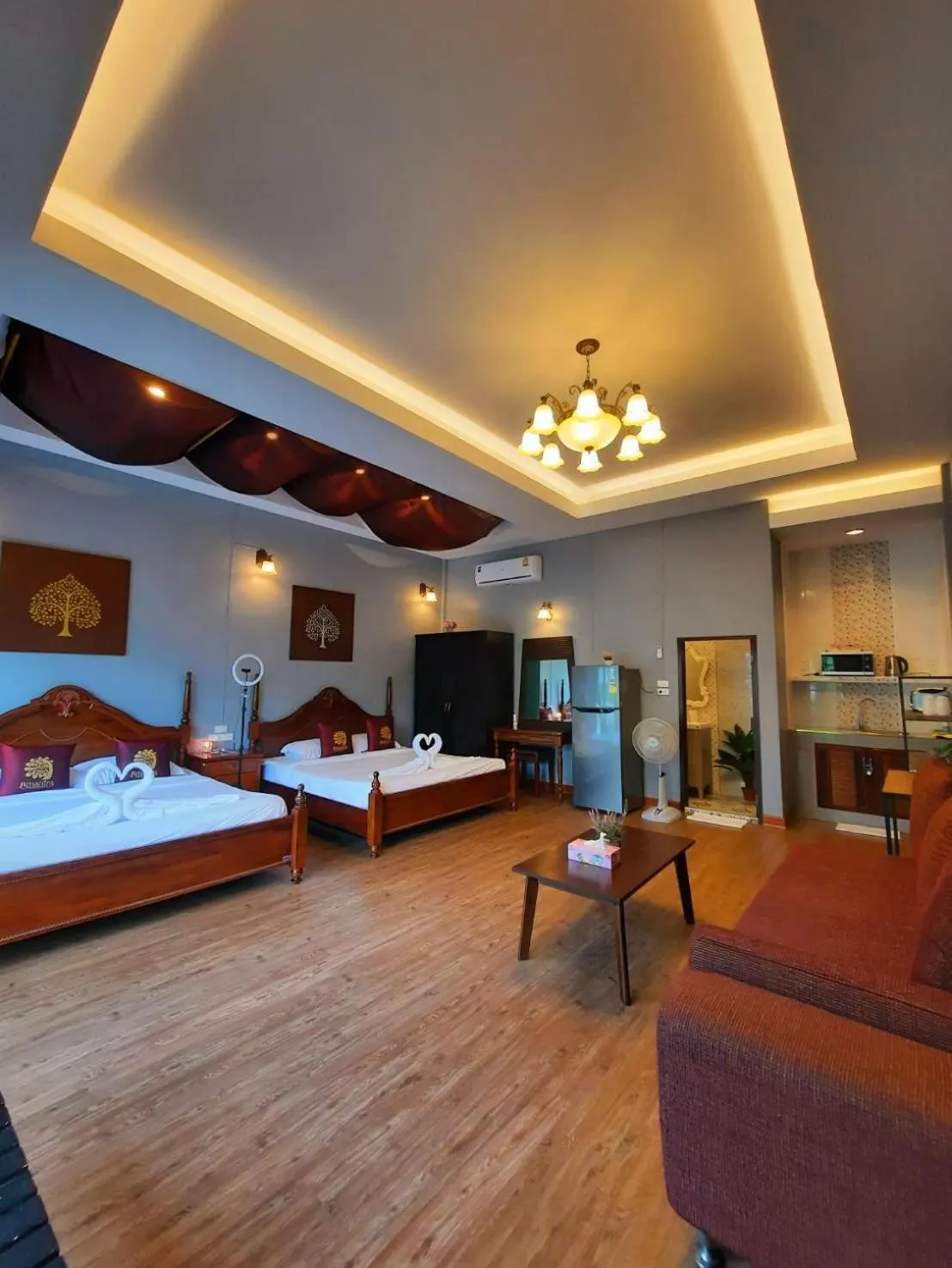 Bed in Amantra homestay & village