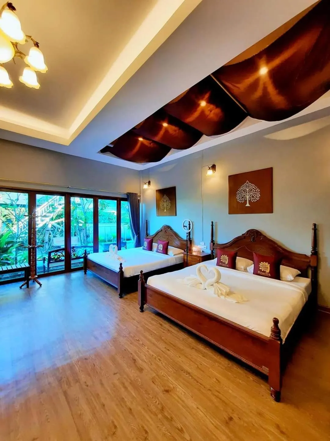 Bed in Amantra homestay & village